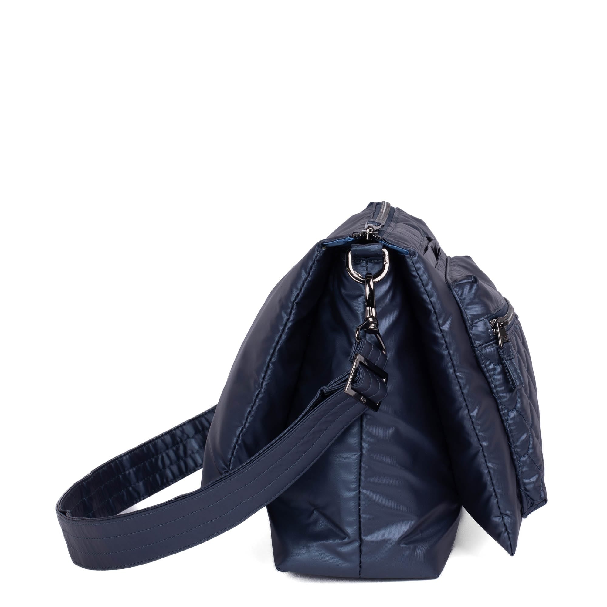 Wander Crossbody Bag - METALLIC INDIGO - Wander_MetallicIndigo_032