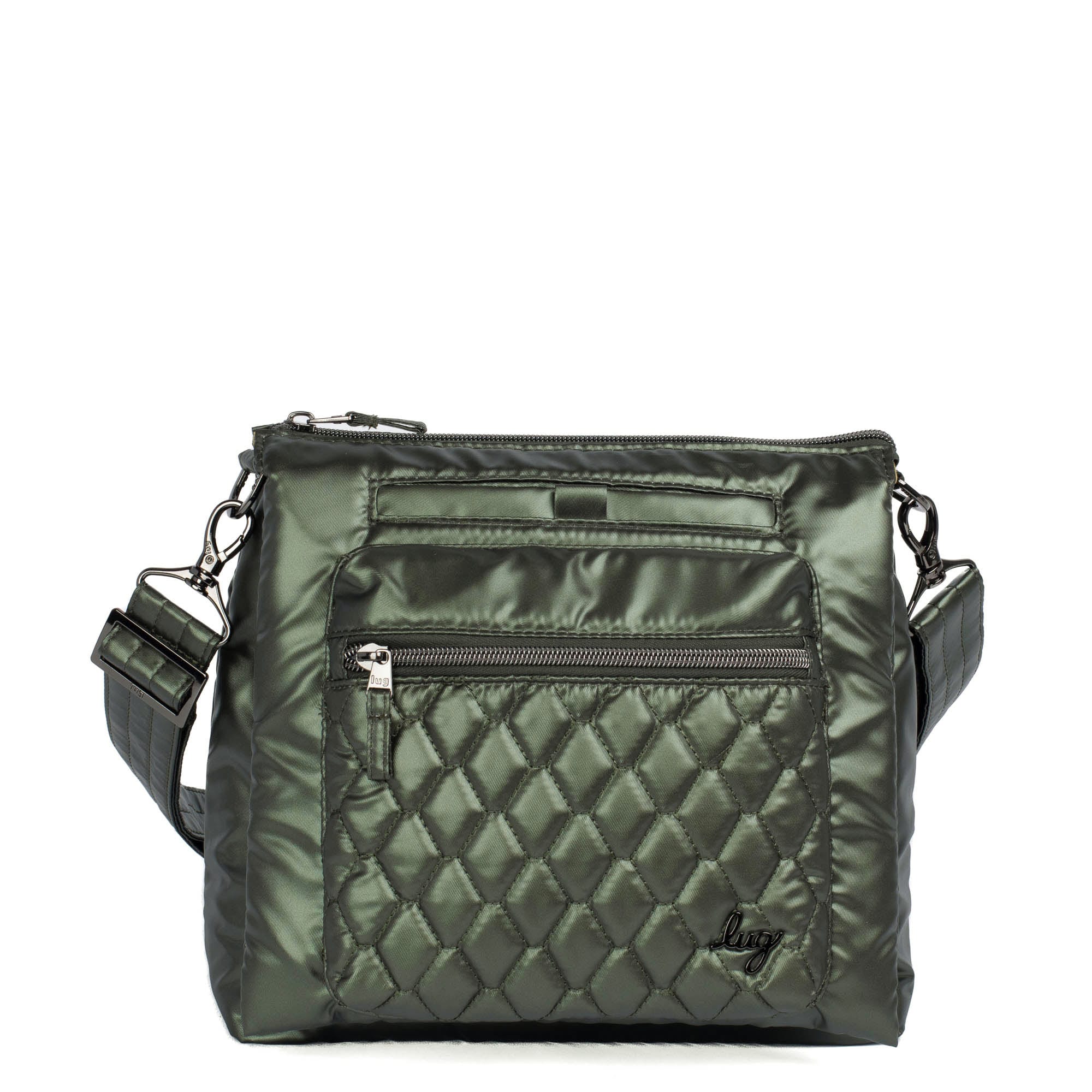 Wander Crossbody Bag - METALLIC OLIVE - Wander_MetallicOlive_012