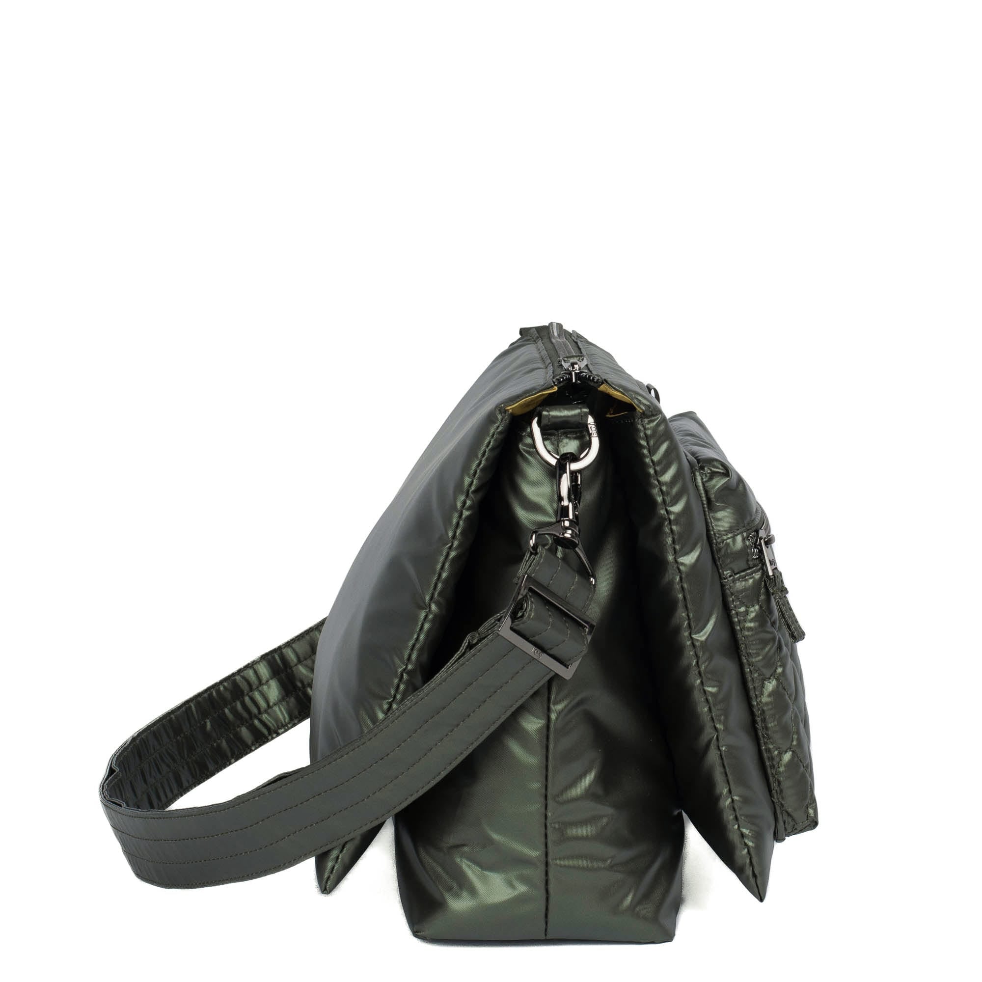 Wander Crossbody Bag - METALLIC OLIVE - Wander_MetallicOlive_032