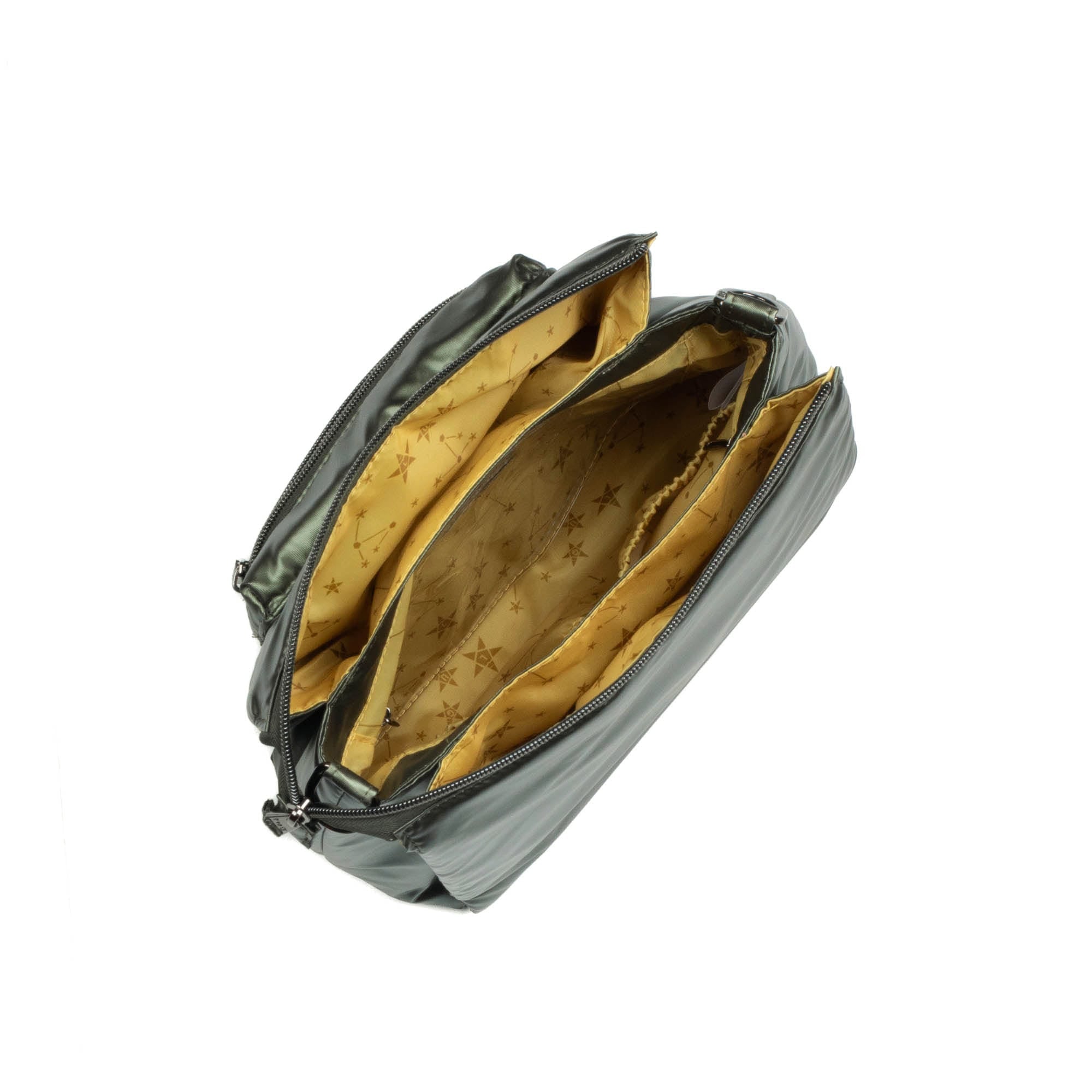 Wander Crossbody Bag - METALLIC OLIVE - Wander_MetallicOlive_052