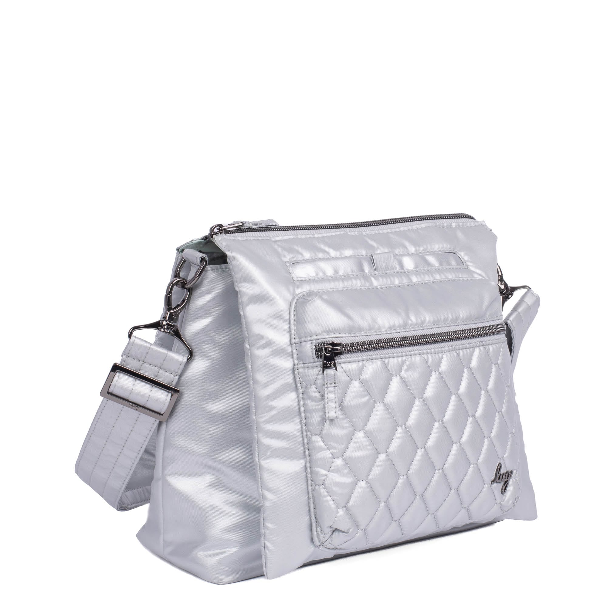 Wander Crossbody Bag - METALLIC SILVER - Wander_MetallicSilver_022