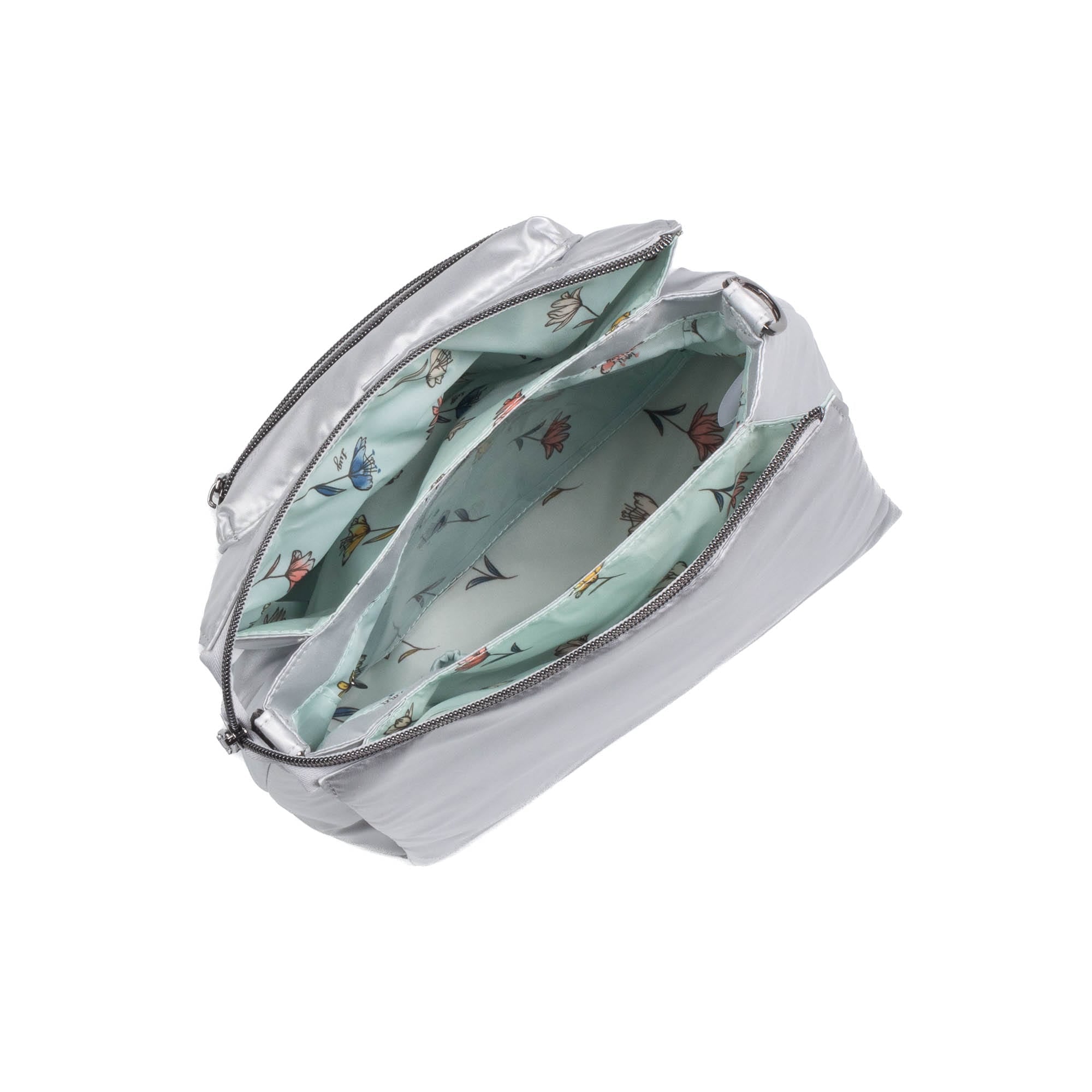 Wander Crossbody Bag - METALLIC SILVER - Wander_MetallicSilver_052