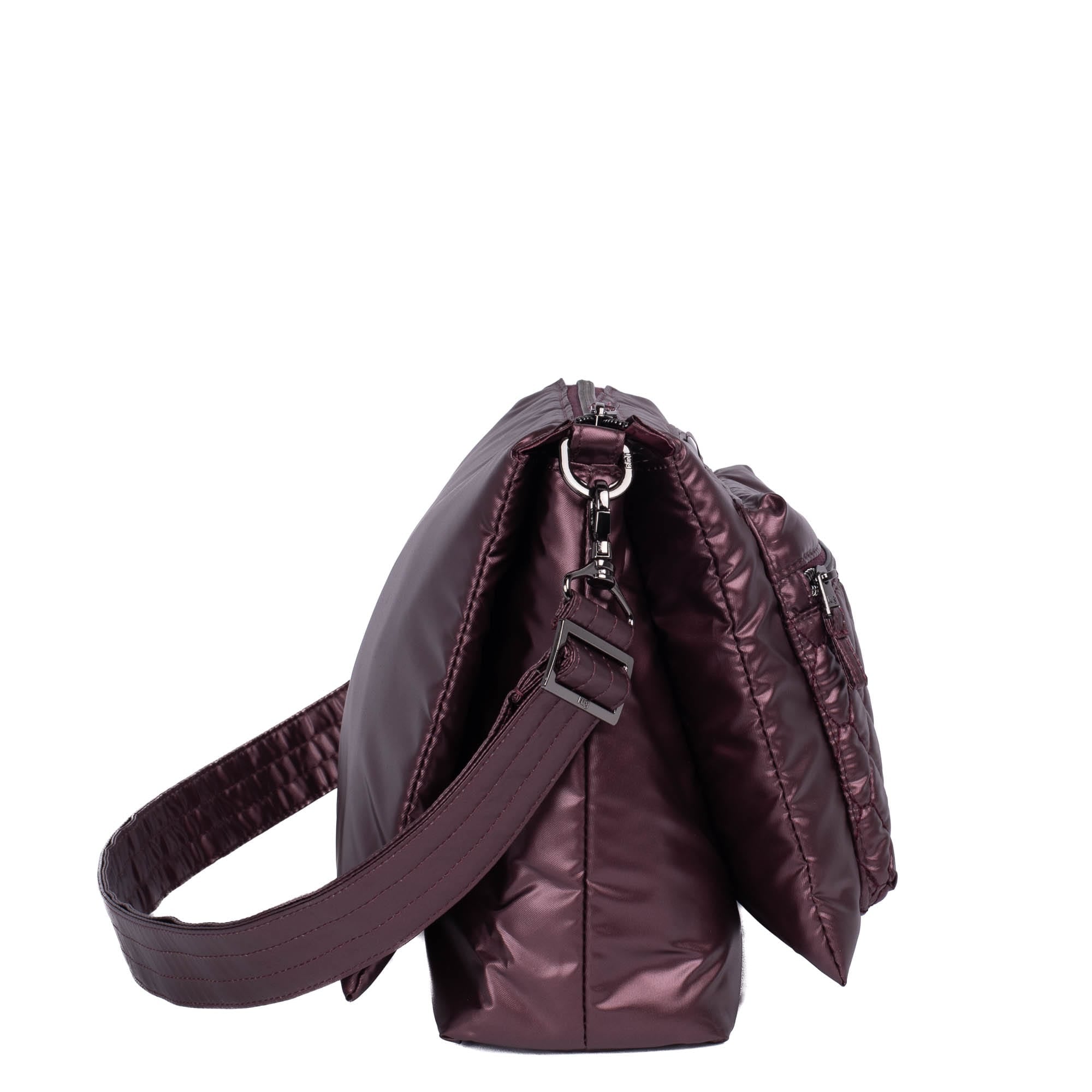 Wander Crossbody Bag - METALLIC WINE - Wander_MetallicWine_032