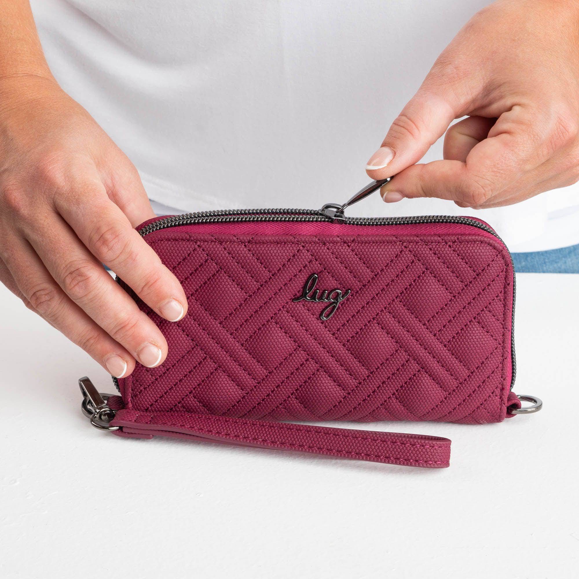 Whirly Matte Luxe VL RFID Wristlet Wallet - - WhirlyML_Lifestyle_01