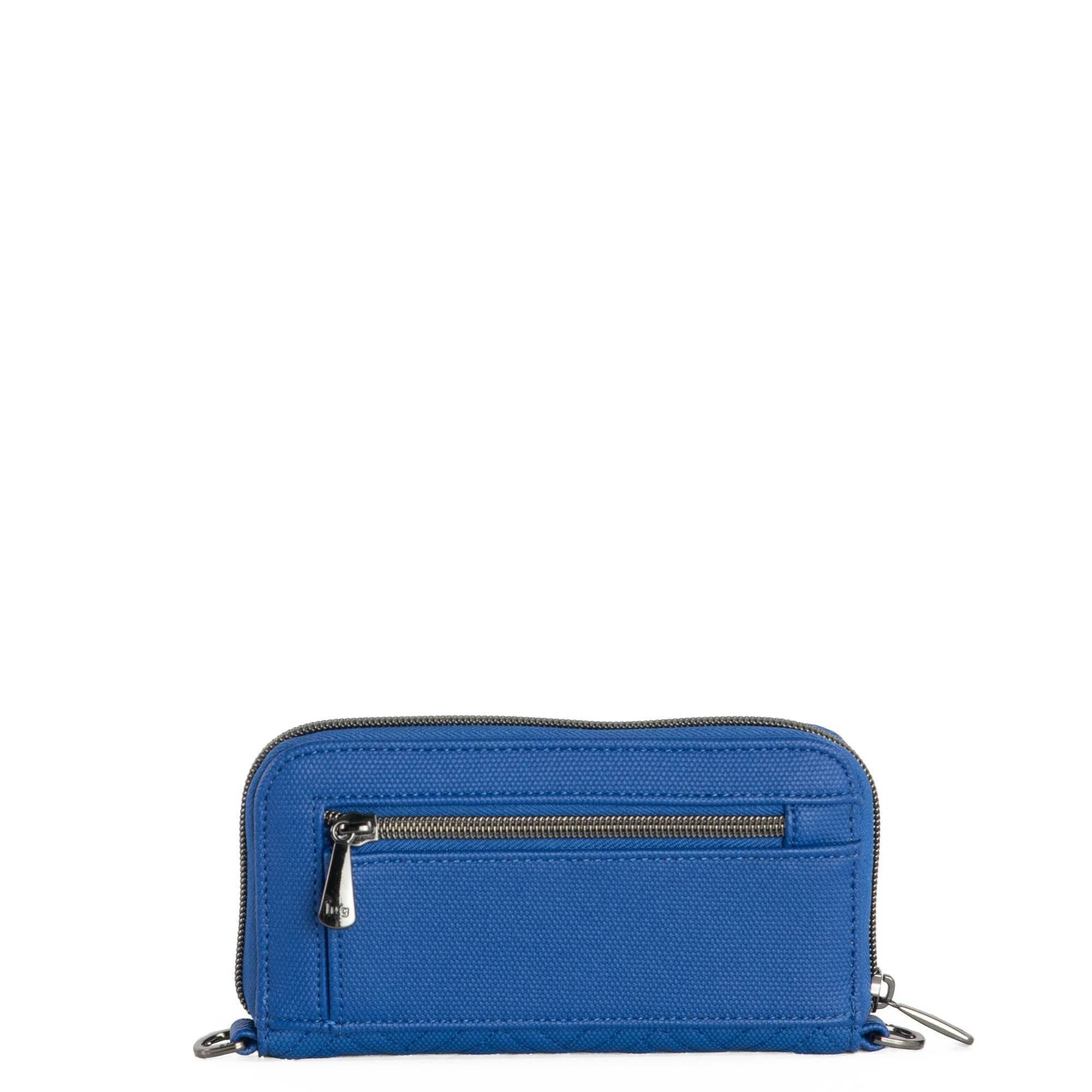 Whirly Matte Luxe VL RFID Wristlet Wallet - SAPPHIRE BLUE - WhirlyML_SapphireBlue_04