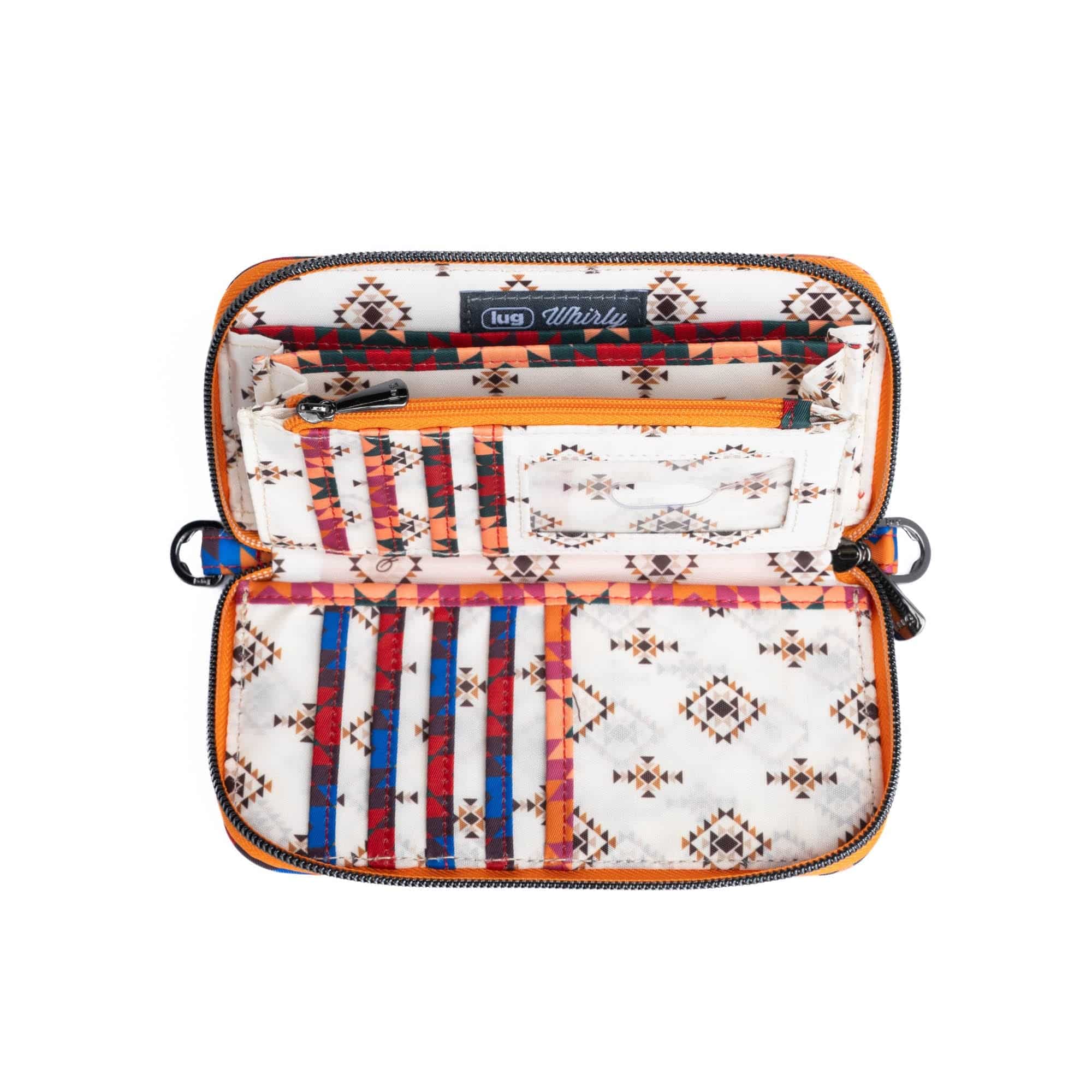 Guild Collection Classic Whirly RFID Wallet - BARGELLO MOUNTAINS MULTI - WhirlyWalletMD_BargelloMountainsMulti_04