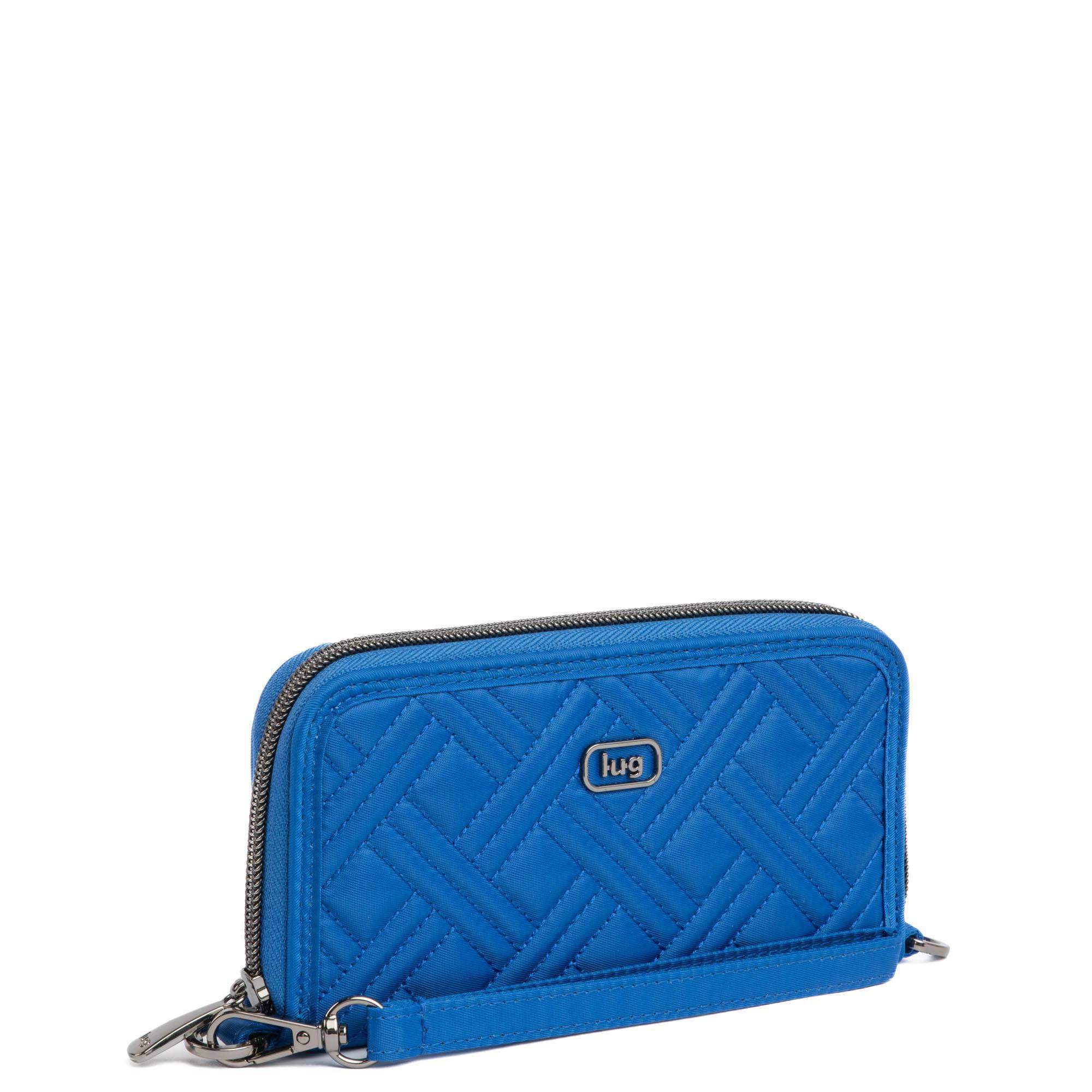 Whirly RFID Wristlet Wallet - AZURE BLUE - Whirly_AzureBlue_02