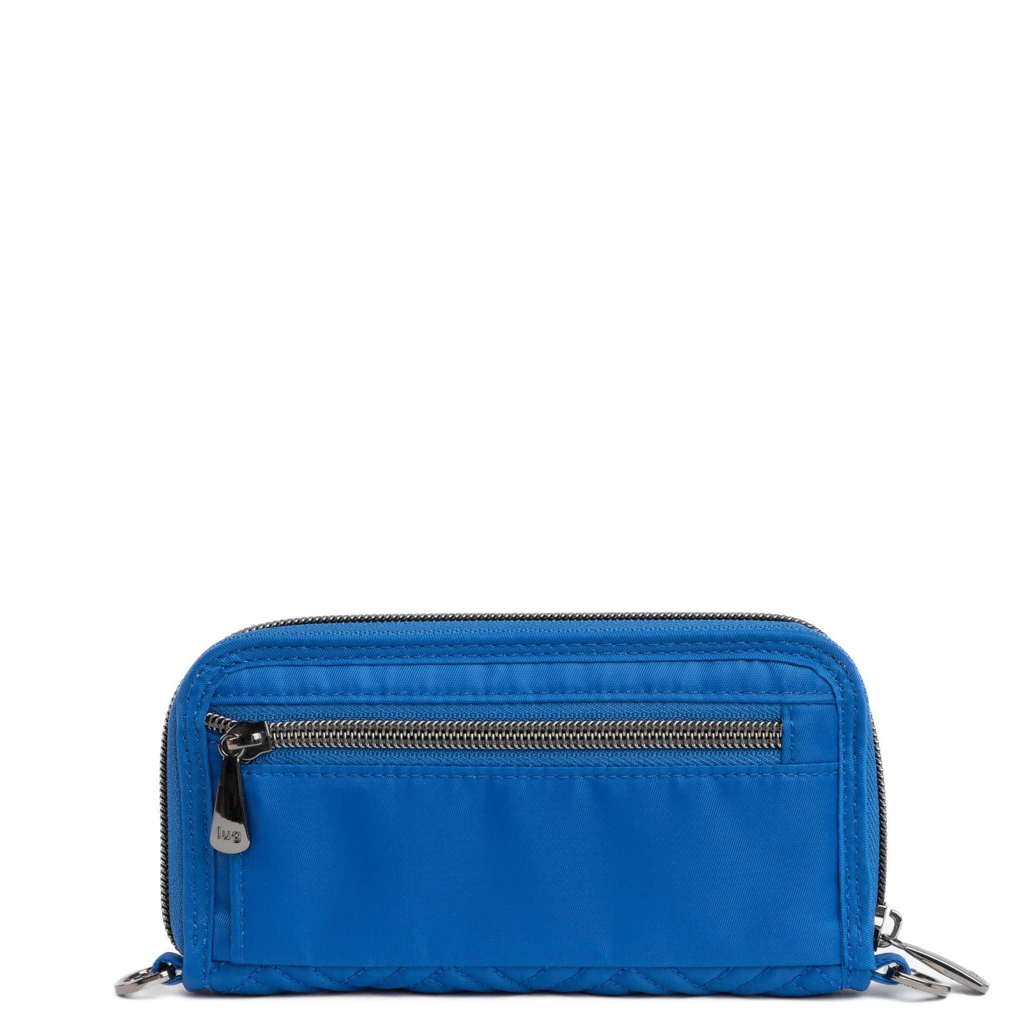 Whirly RFID Wristlet Wallet - AZURE BLUE - Whirly_AzureBlue_03