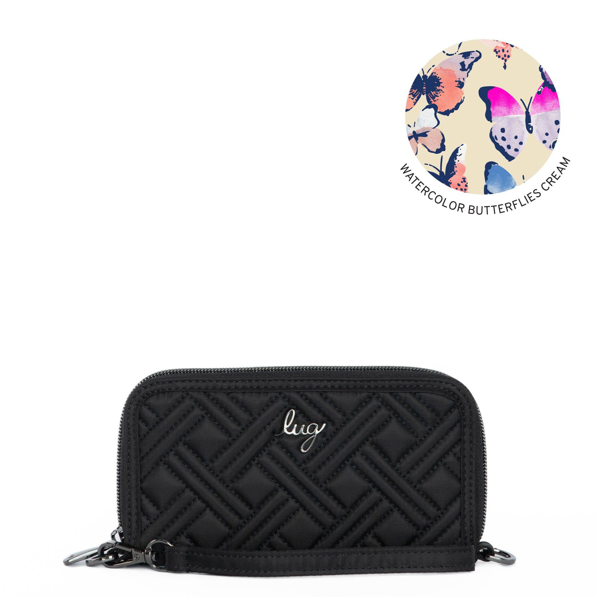 Whirly RFID Wristlet Wallet - BLACK - Whirly_Black