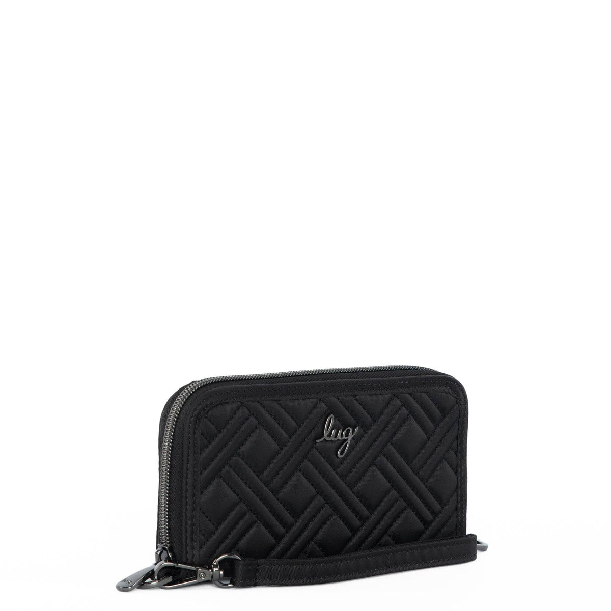Whirly RFID Wristlet Wallet - BLACK 2 - Whirly_Black_02