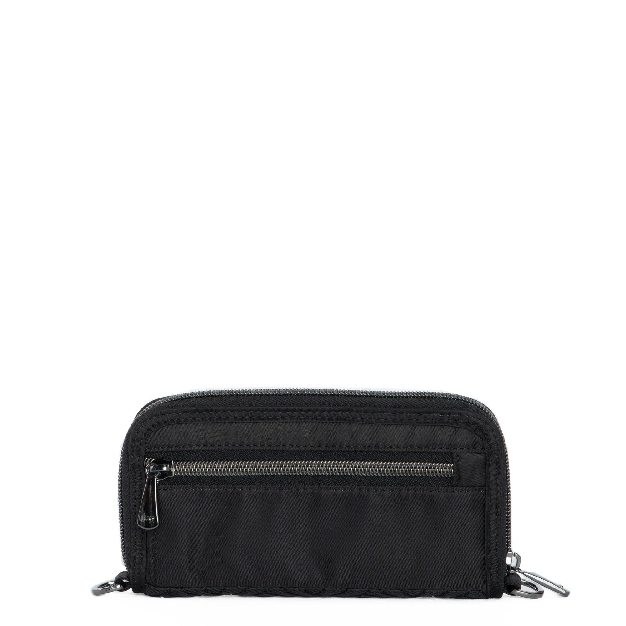 Whirly RFID Wristlet Wallet - BLACK - Whirly_Black_04