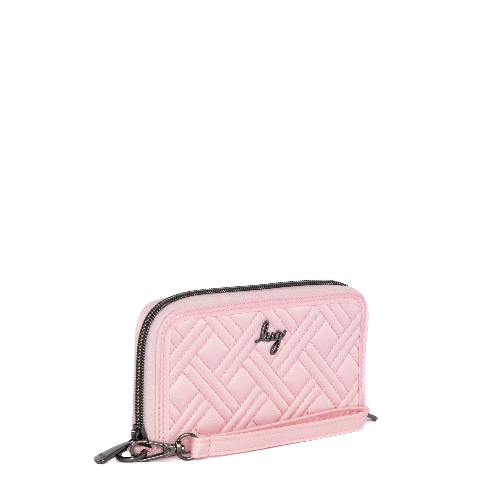 Whirly RFID Wristlet Wallet - BUBBLE PINK - Whirly_BubblePink_02
