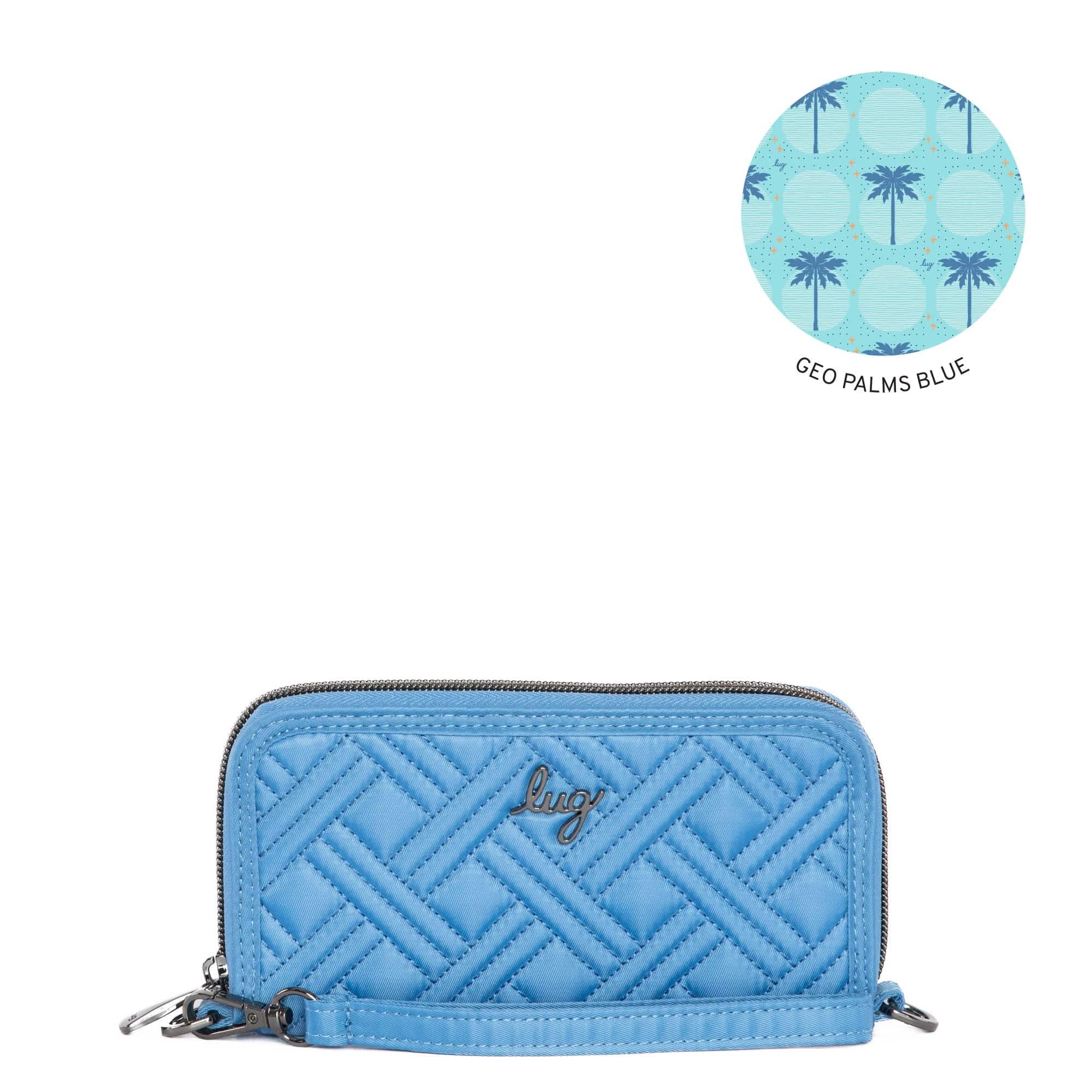 Whirly RFID Wristlet Wallet - COASTAL BLUE - Whirly_CoastalBlue