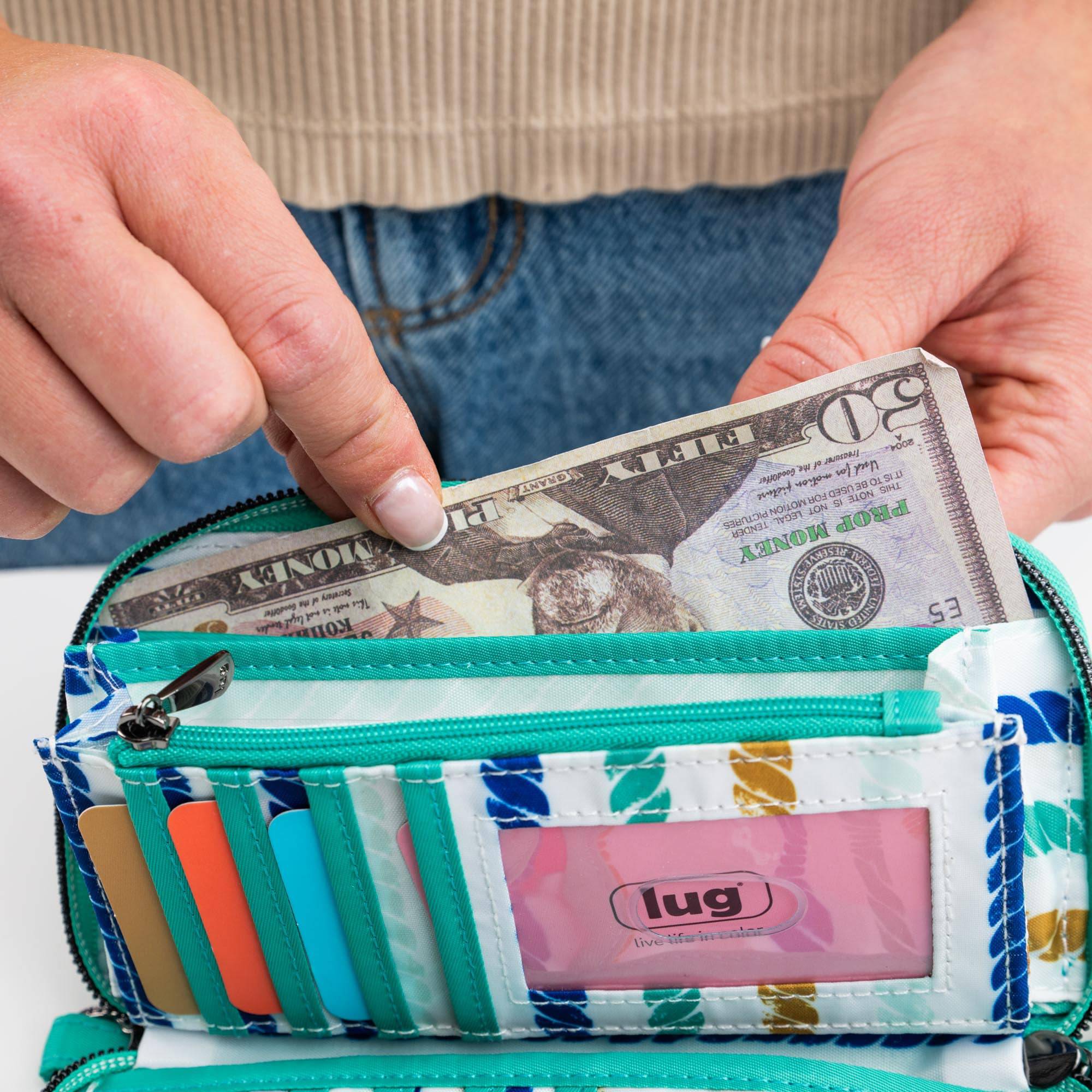 Whirly RFID Wristlet Wallet - - Whirly_Lifestyle_05_d7ee2e14-164c-4038-8bf6-91618538401f