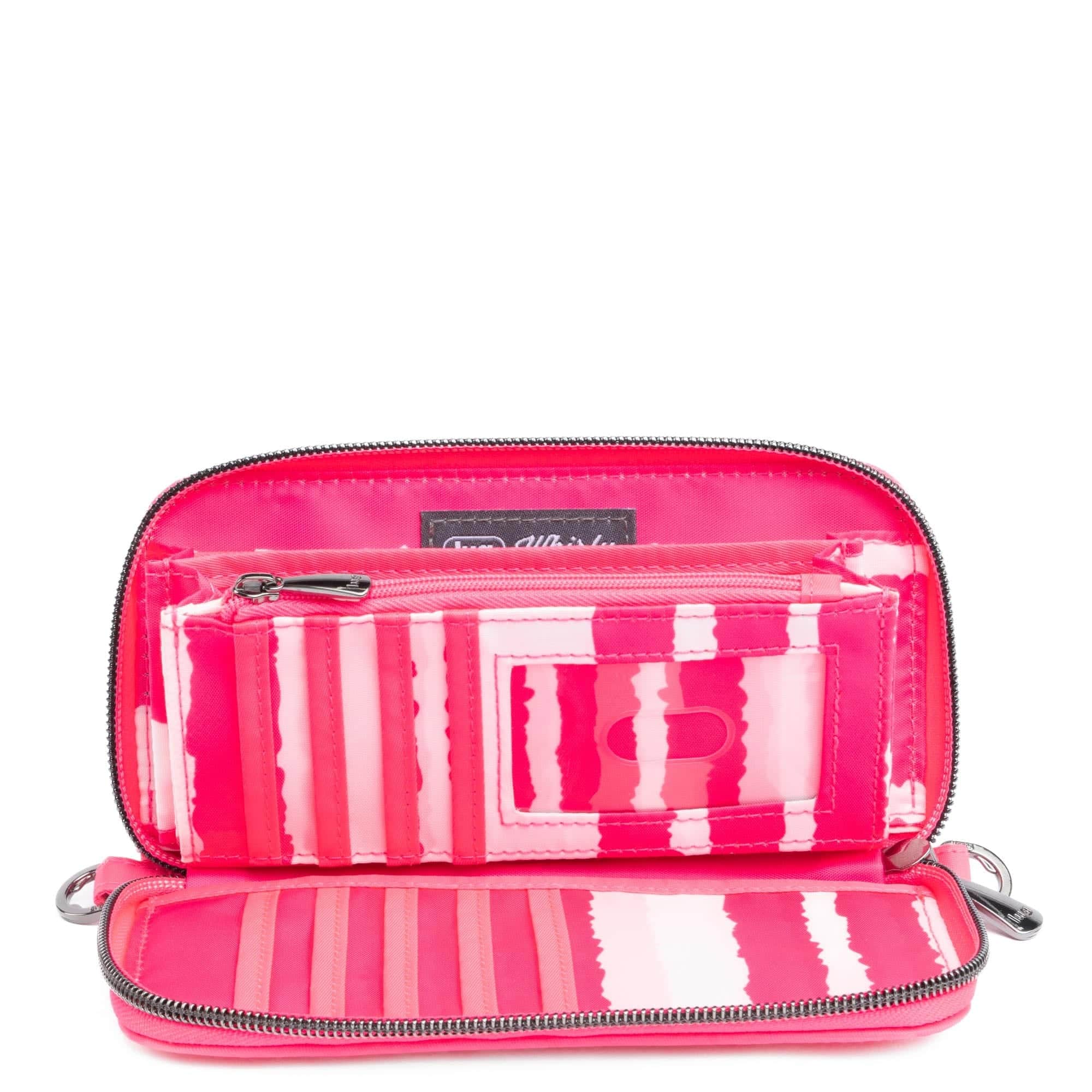 Whirly RFID Wristlet Wallet - MAGENTA - Whirly_Magenta_04