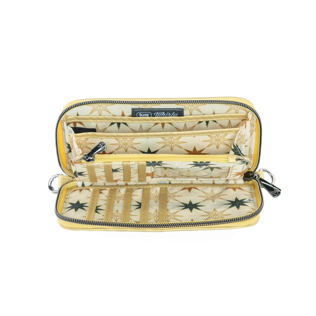 Whirly RFID Wristlet Wallet - METALLIC GOLD - Whirly_MetallicGold_05