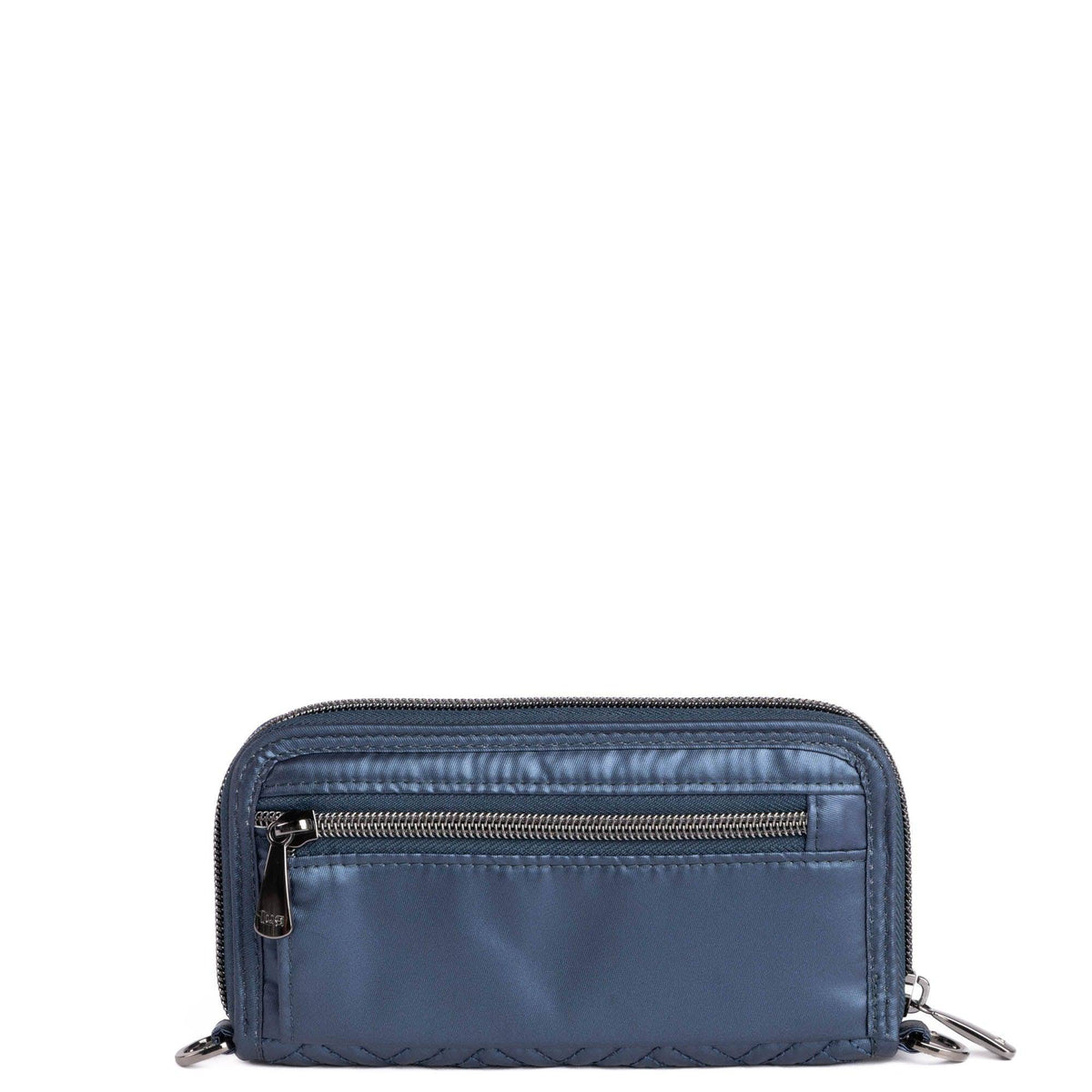 Whirly RFID Wristlet Wallet - METALLIC INDIGO - Whirly_MetallicIndigo_03