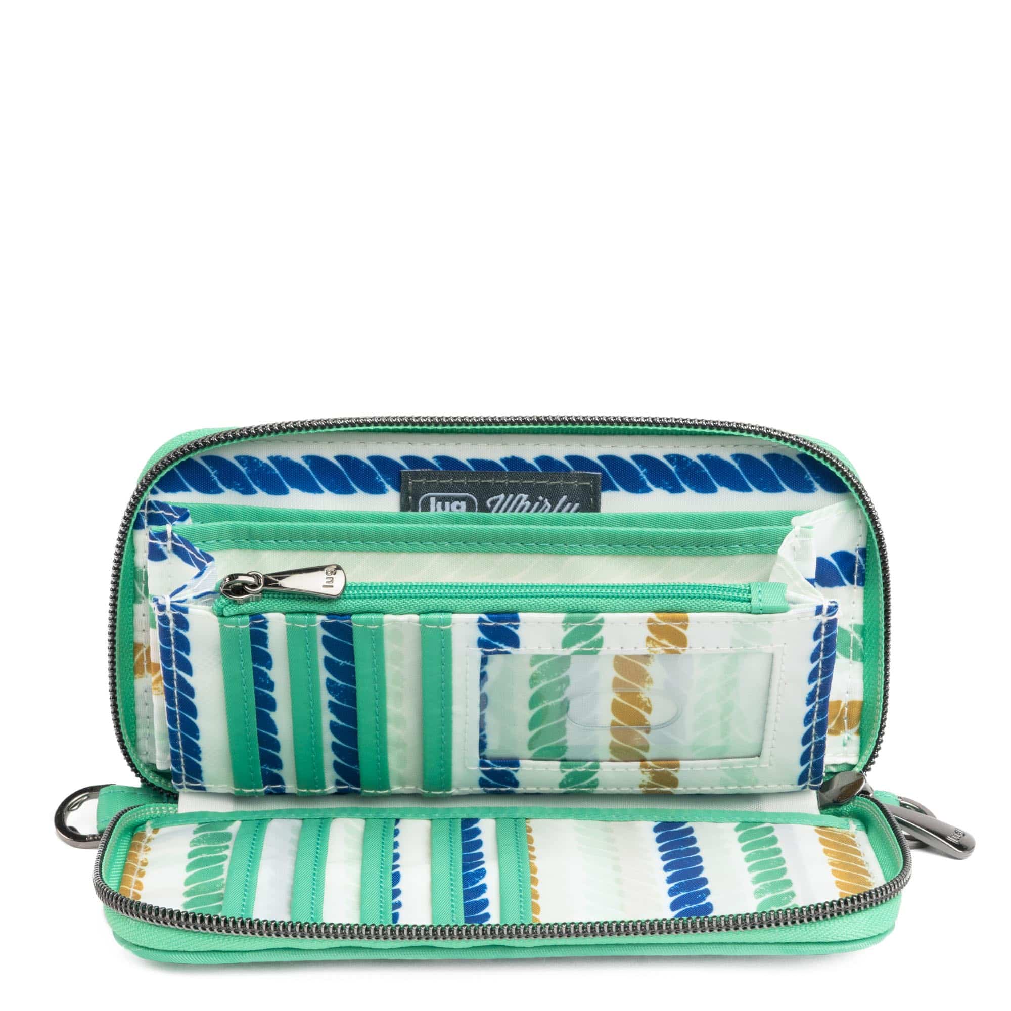 Whirly RFID Wristlet Wallet - OASIS TEAL - Whirly_OasisTeal_04