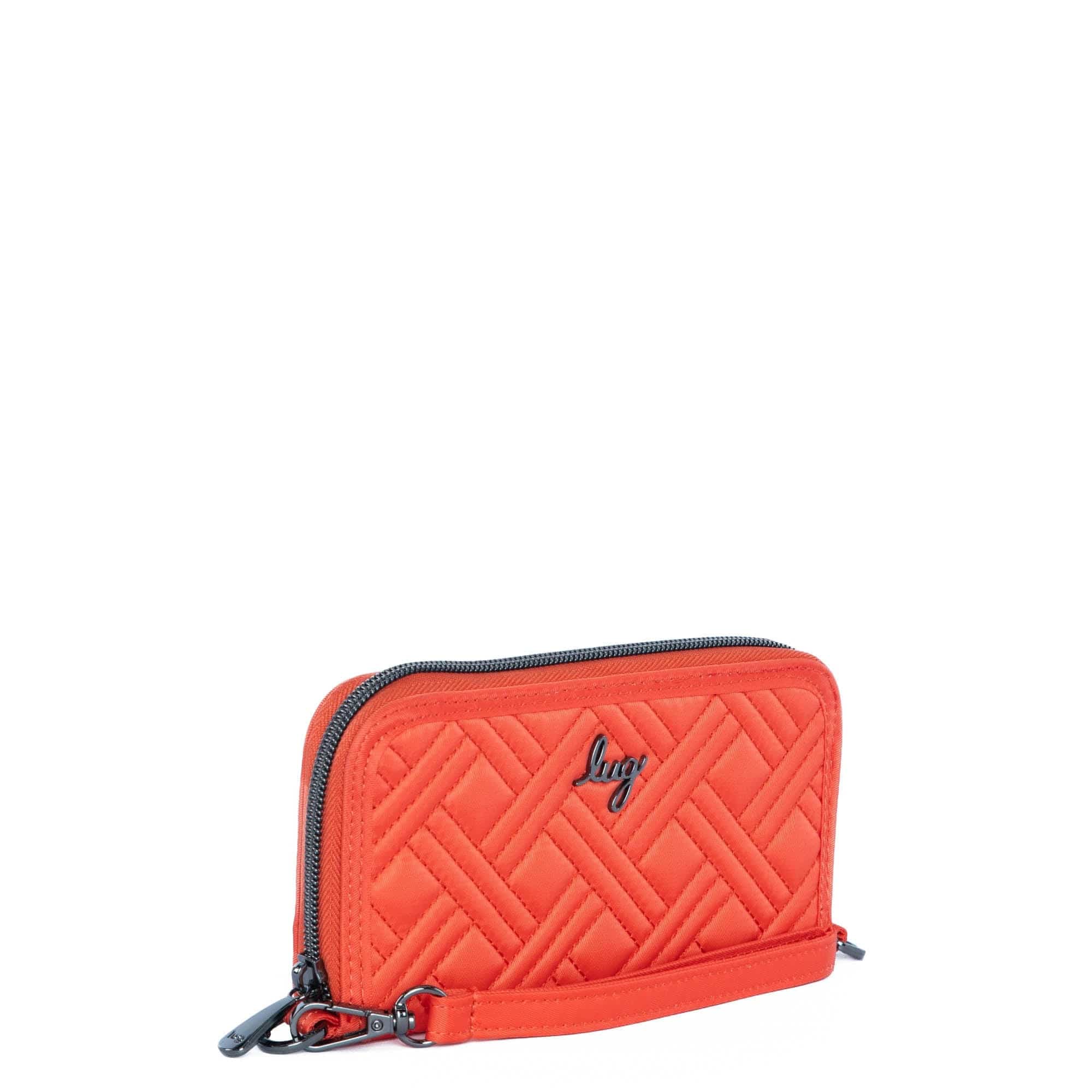 Whirly RFID Wristlet Wallet - PAPAYA - Whirly_Papaya_02