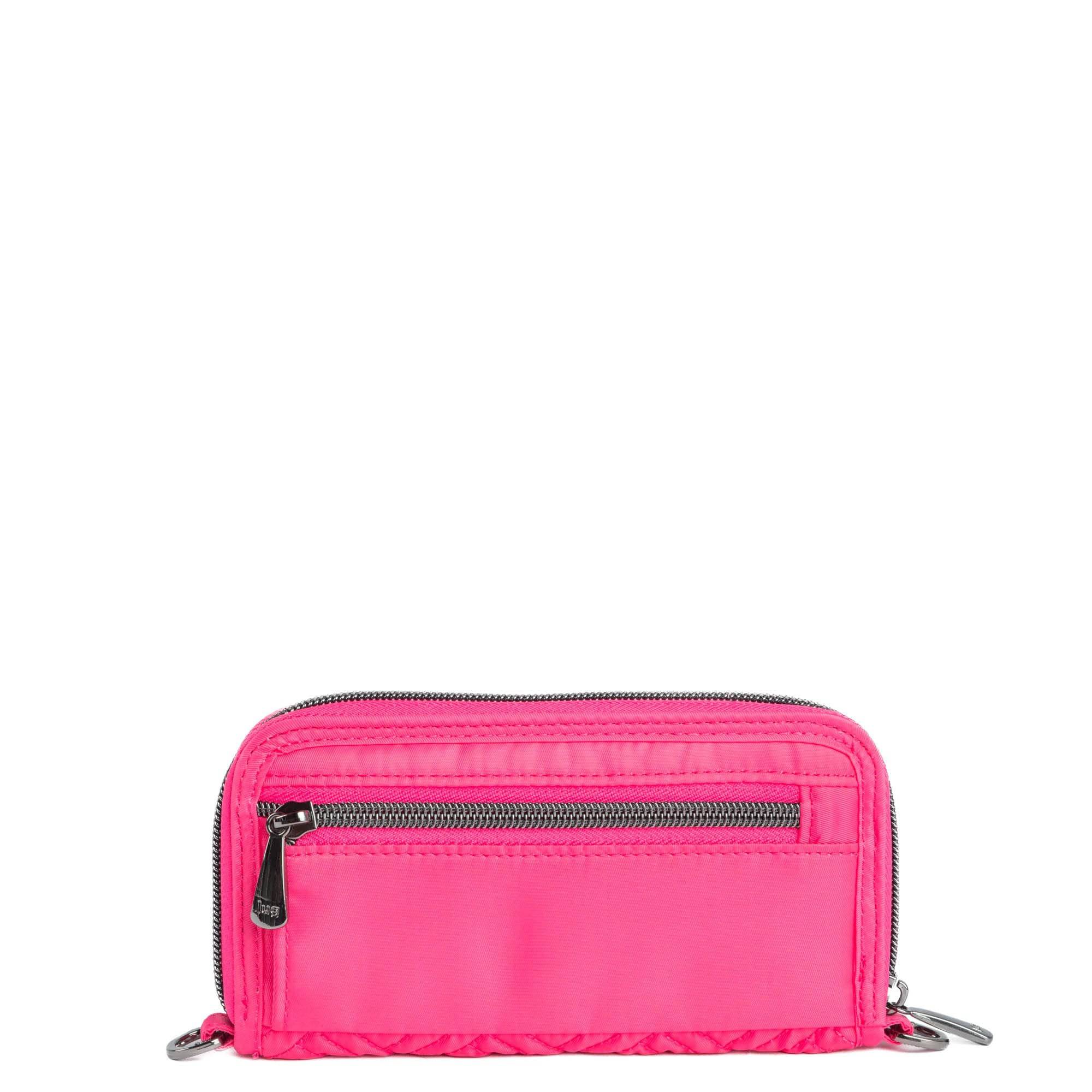Whirly RFID Wristlet Wallet - POWERFUL PINK - Whirly_PowerfulPink_03