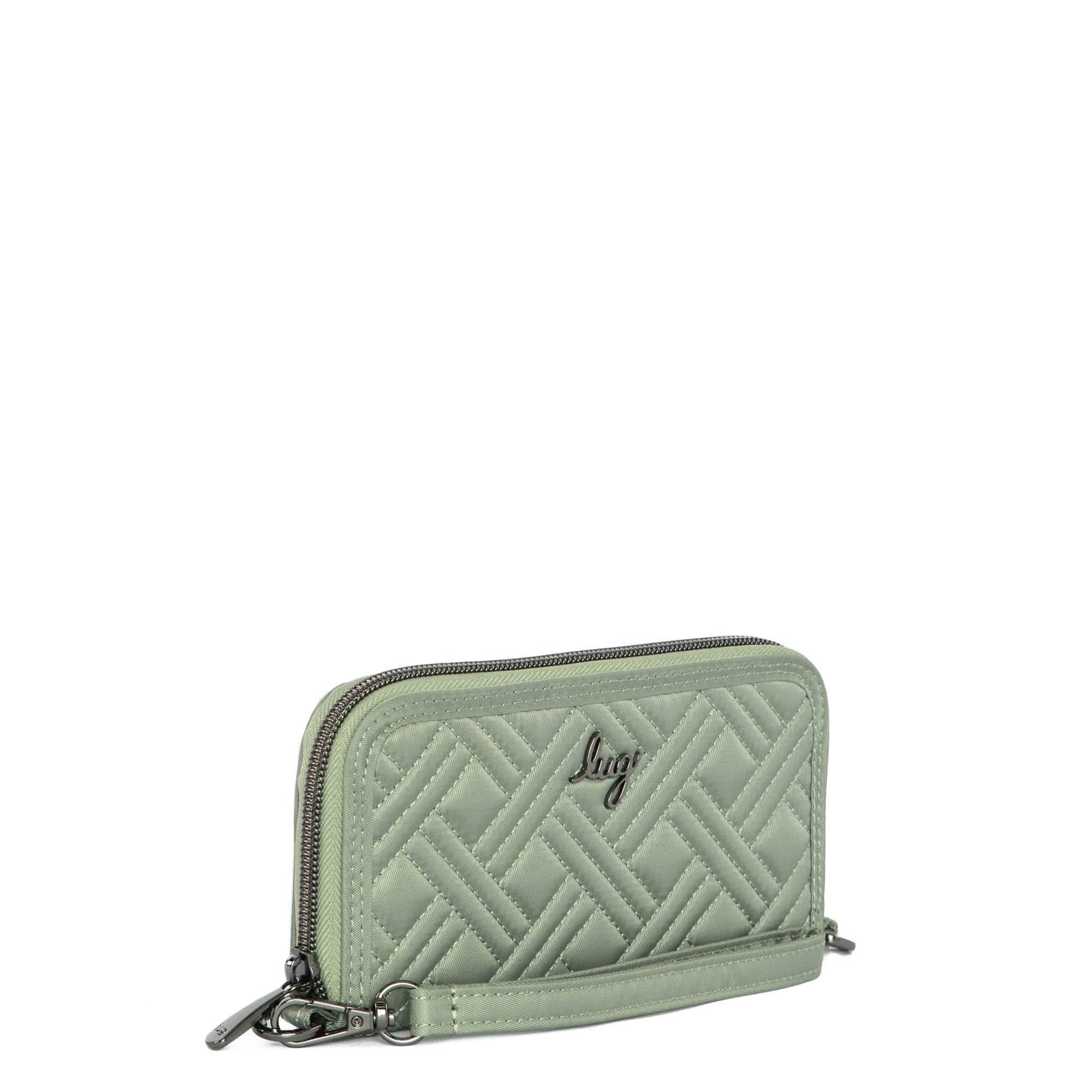Whirly RFID Wristlet Wallet - SAGE GREEN - Whirly_SageGreen_02