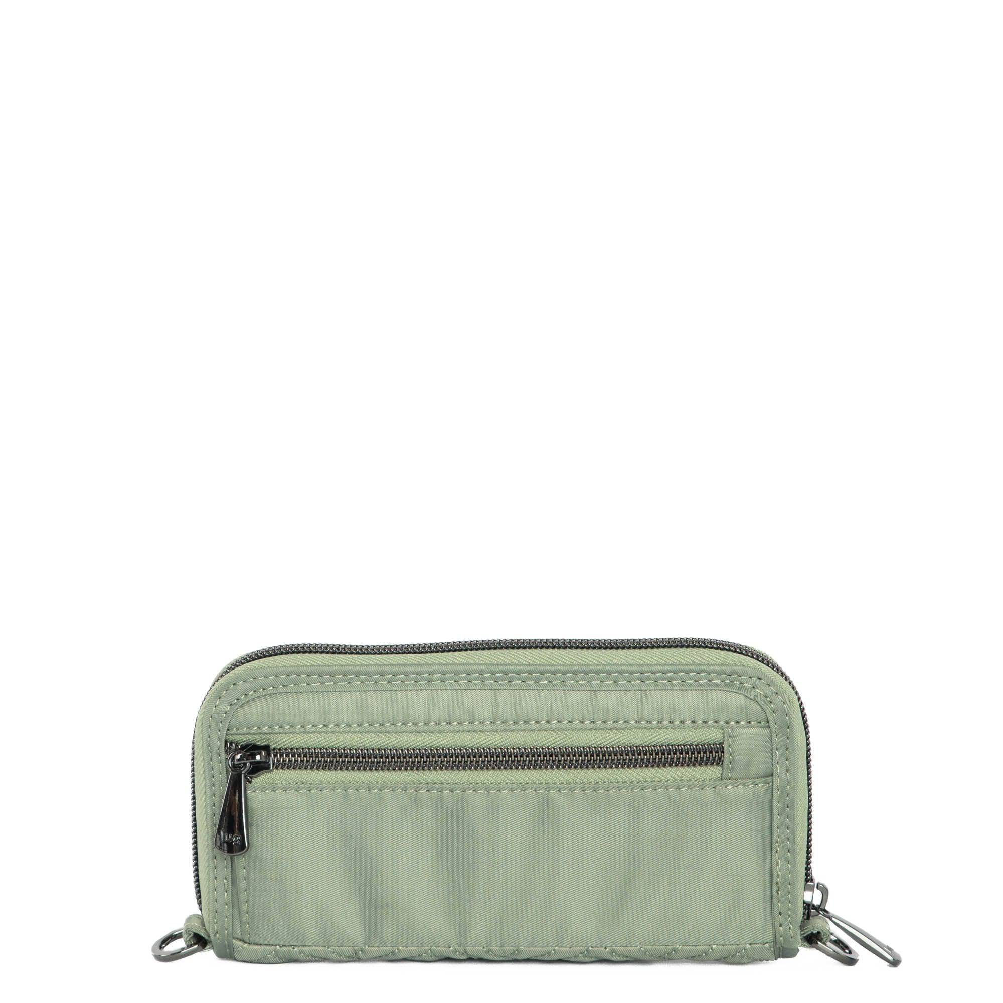 Whirly RFID Wristlet Wallet - SAGE GREEN - Whirly_SageGreen_04