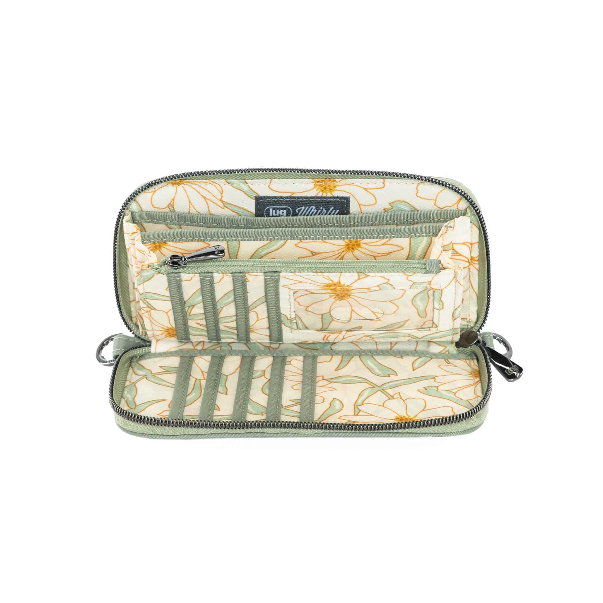 Whirly RFID Wristlet Wallet - SAGE GREEN - Whirly_SageGreen_05
