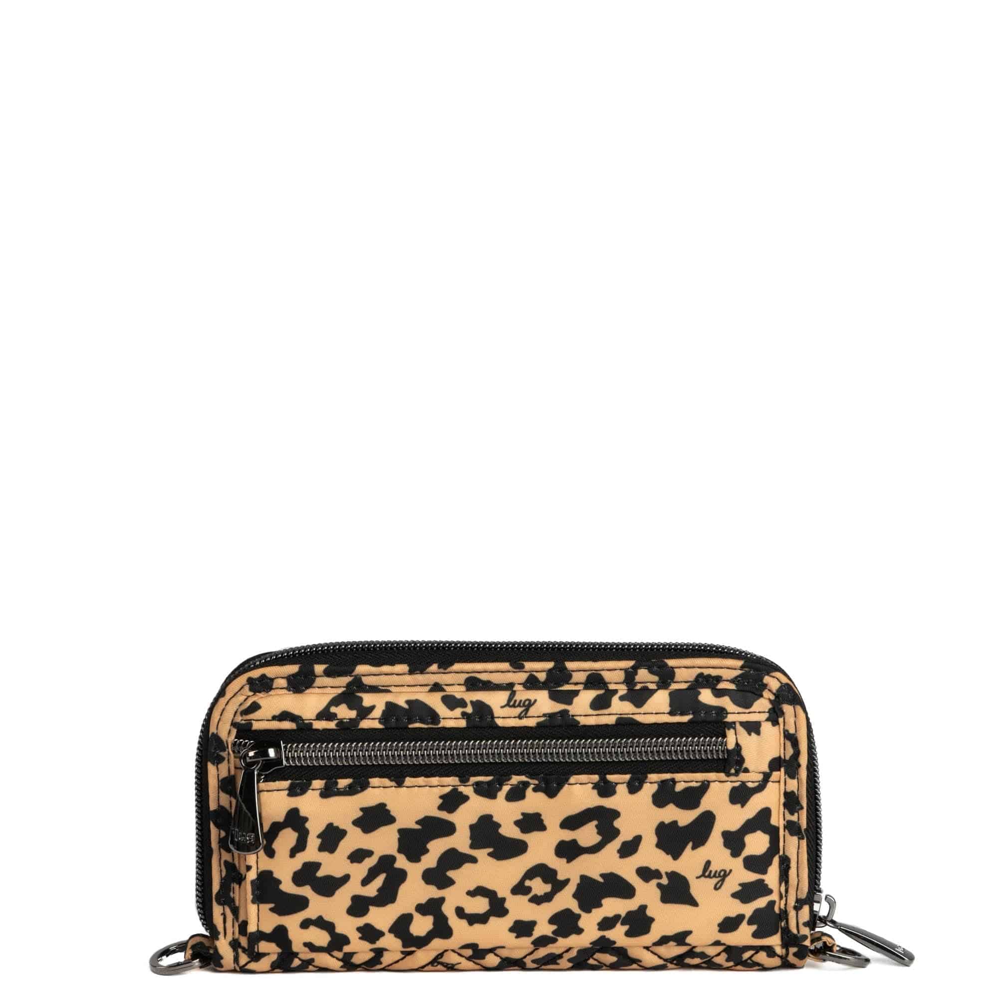 Whirly RFID Wristlet Wallet - SPOTTED LEOPARD - Whirly_SpottedLeopard_03