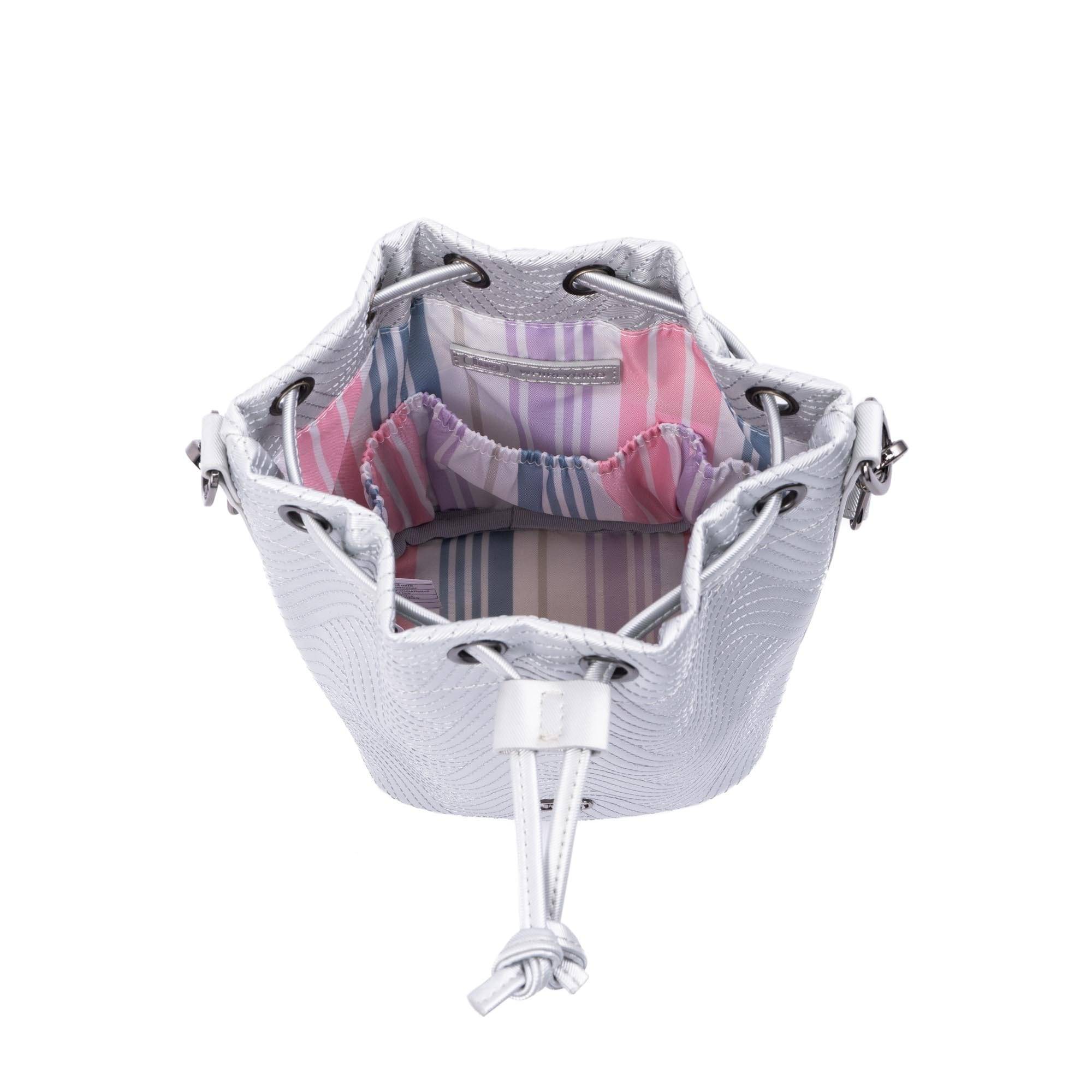 Whirlybird Satin Luxe VL Crossbody Bag - METALLIC SILVER 2 - Whirlybird_SatinLuxe_MetallicSilver_05_1