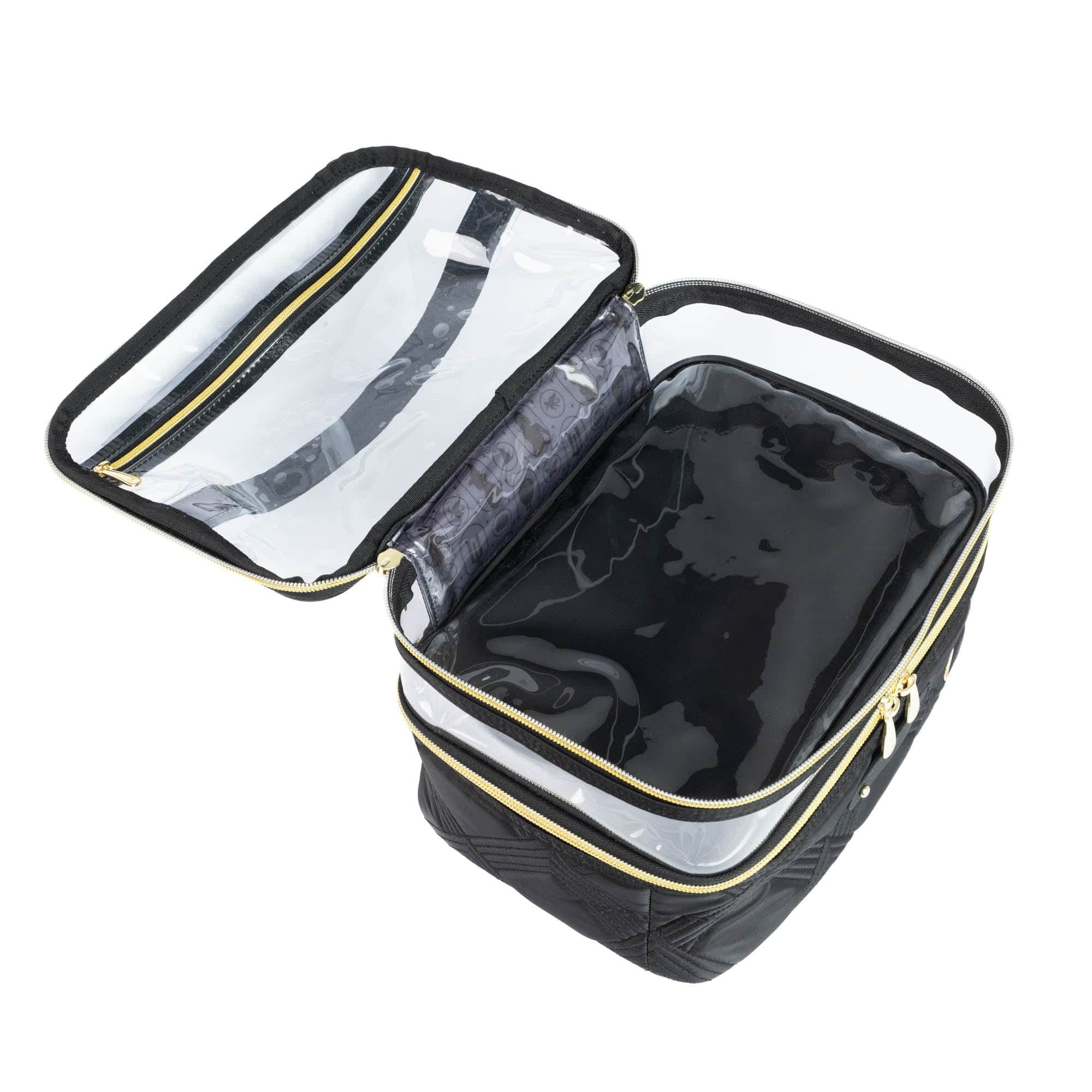 Wicked x Lug Whoosh Clearview Cosmetic Case - BLACK - Whoosh_Black_05