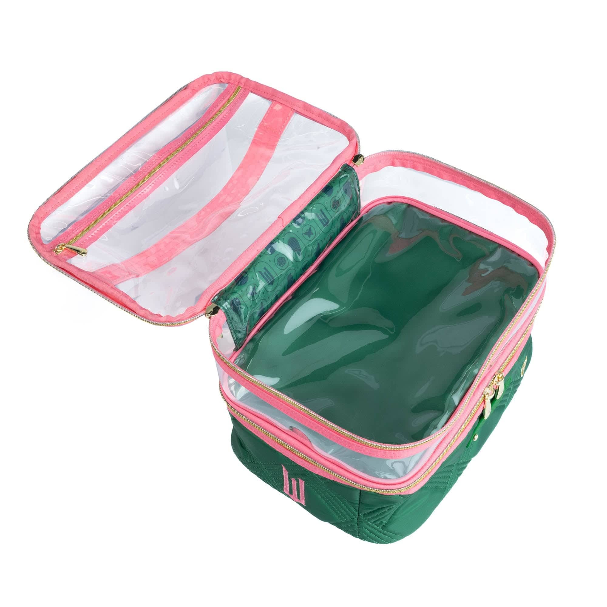 Wicked x Lug Whoosh Clearview Cosmetic Case - GREEN PINK - Whoosh_GreenPink_05_93643855-0db9-44c0-bf43-1f965628fff3