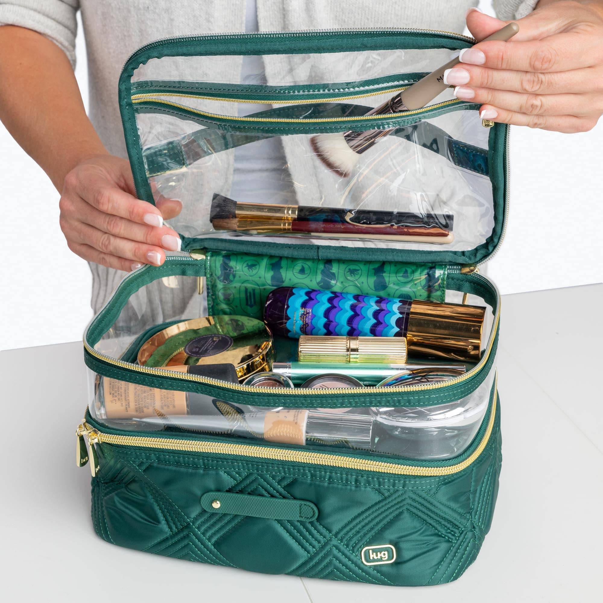 Wicked x Lug Whoosh Clearview Cosmetic Case - - Whoosh_Lifestyle_02_7252dc23-b6d5-446b-a912-74f61c67f023