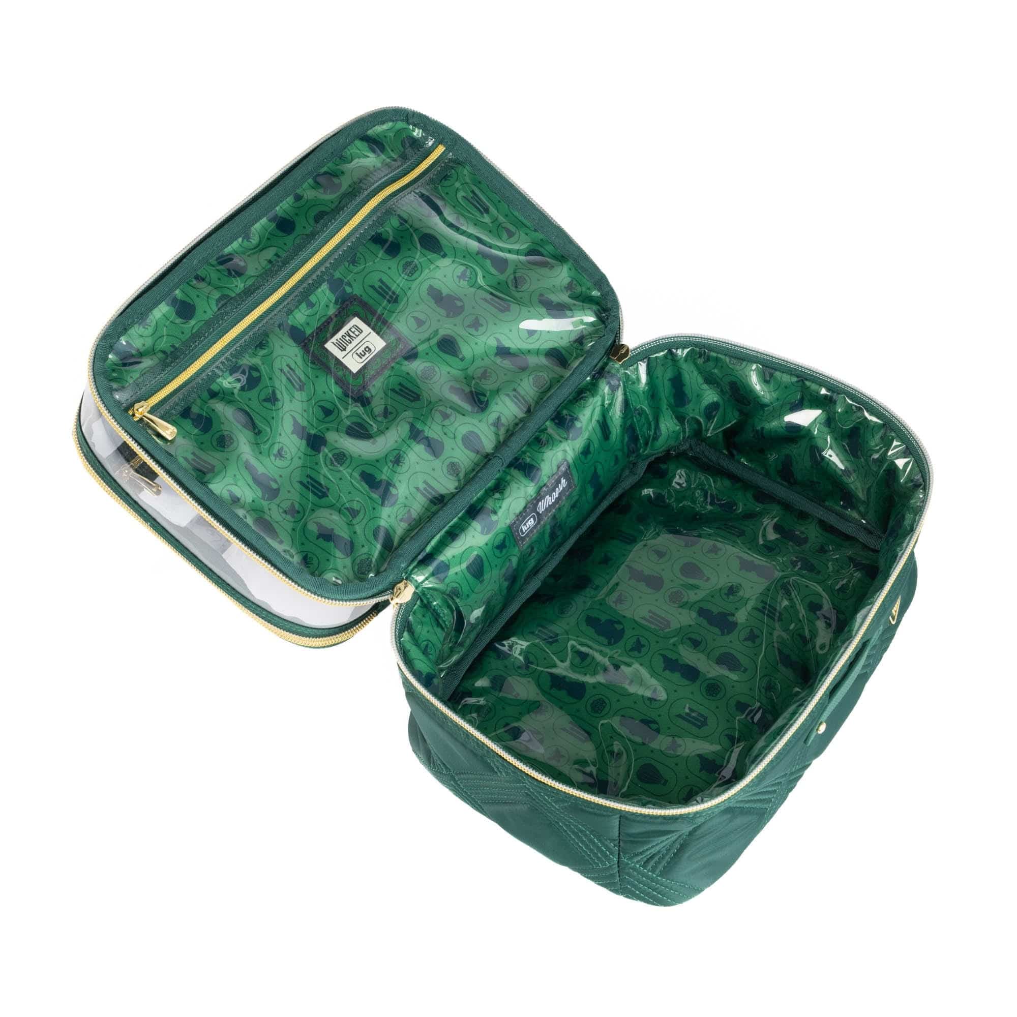 Wicked x Lug Whoosh Clearview Cosmetic Case - WICKEDLY GREEN - Whoosh_WickedlyGreen_06