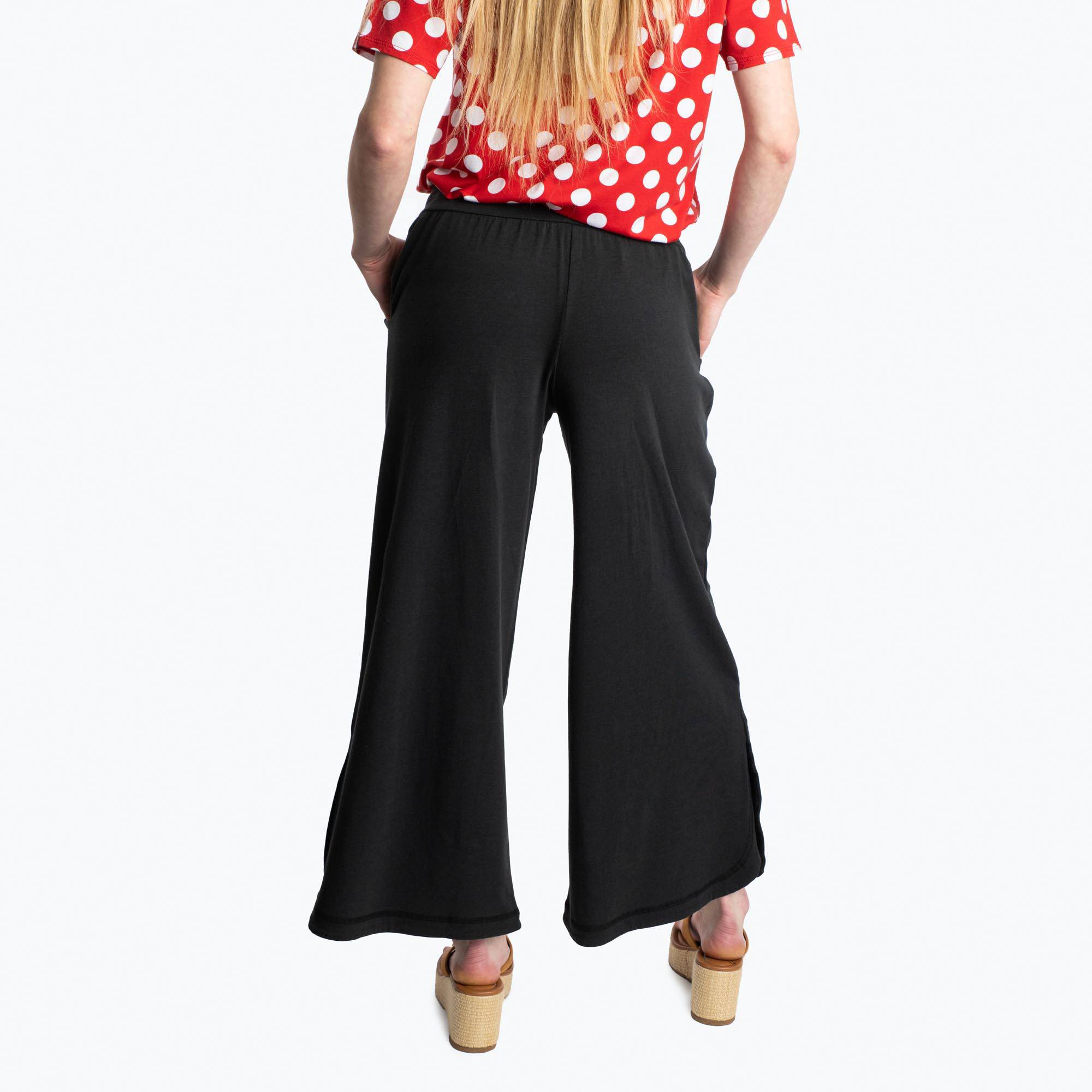 Wiffle Cotton Jersey Cropped Pant - BLACK - WiffleCottonJerseyCroppedPants_Black_02