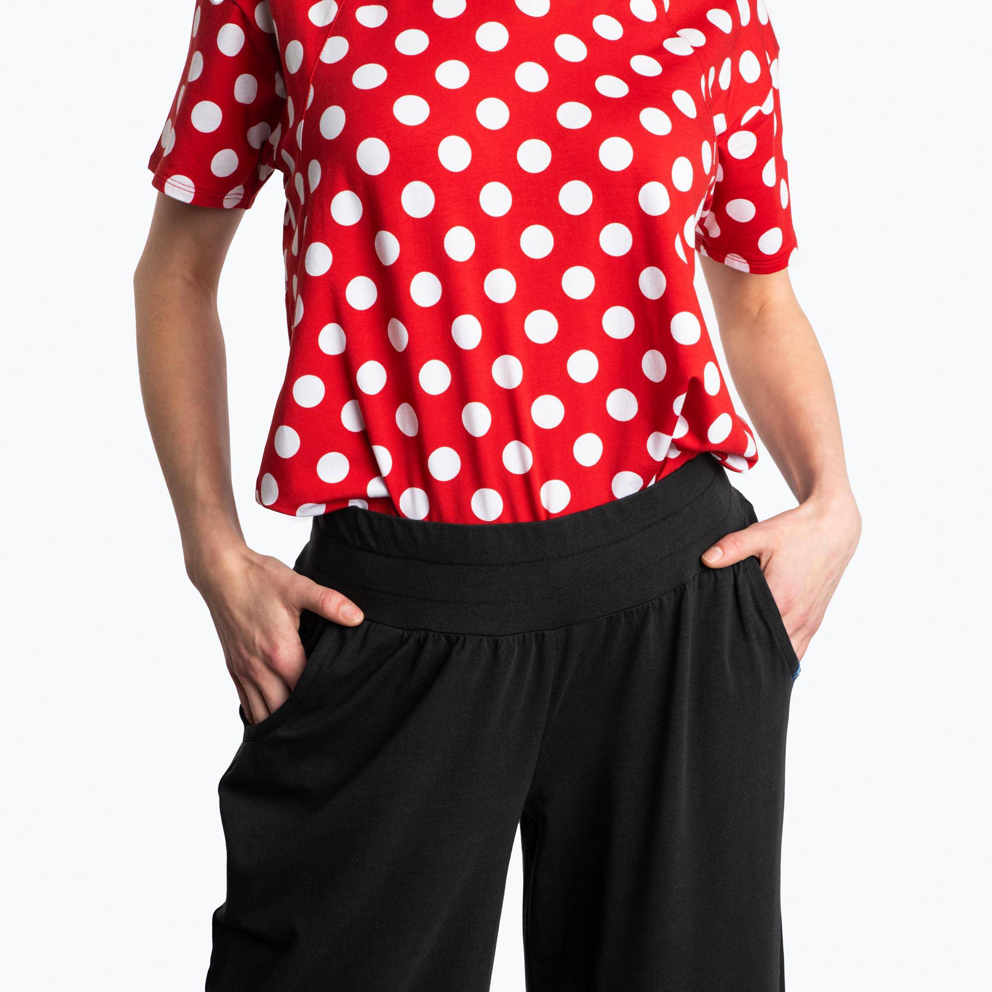 Wiffle Cotton Jersey Cropped Pant - BLACK - WiffleCottonJerseyCroppedPants_Black_04