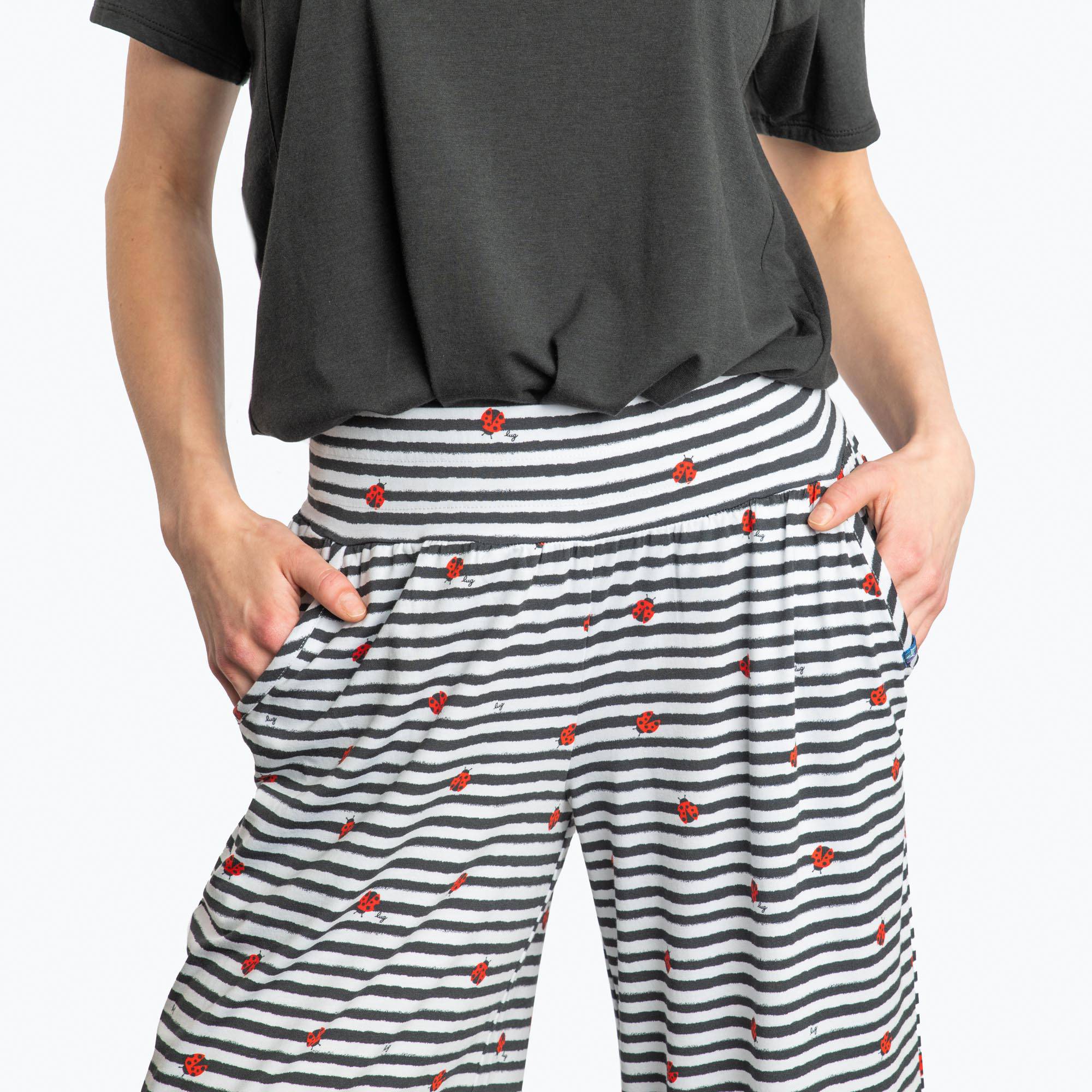 Wiffle Cotton Jersey Cropped Pant - SUGARPLUM - WiffleCottonJerseyCroppedPants_LadybugLane_04