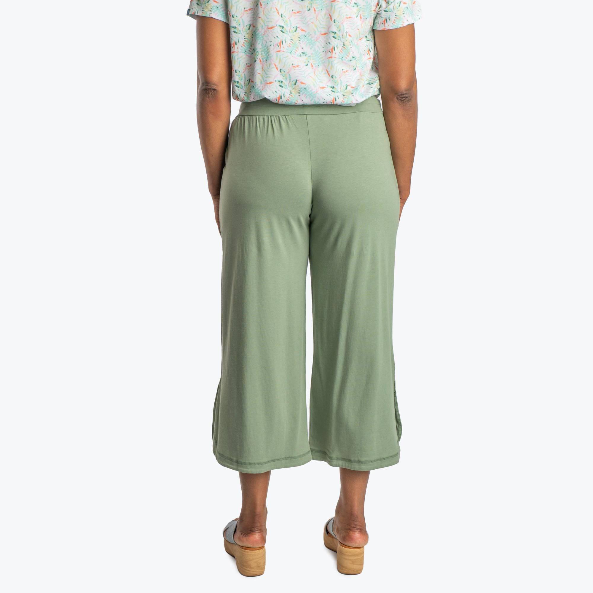 Wiffle Cotton Jersey Cropped Pant - SAGE GREEN - WiffleCottonJerseyCroppedPants_SageGreen_02