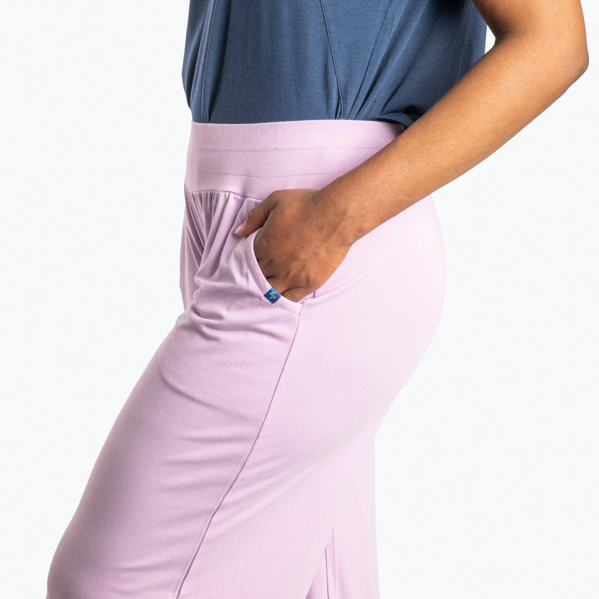 Wiffle Cotton Jersey Cropped Pant - SUGARPLUM - WiffleCottonJerseyCroppedPants_Sugarplum_03