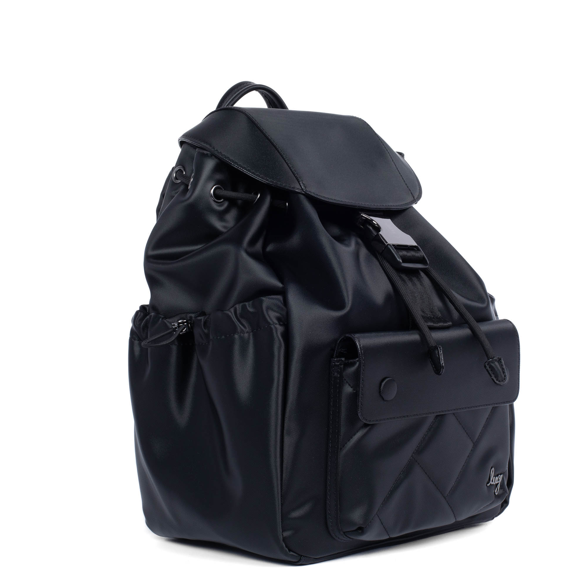 Wiffle Satin Luxe VL Backpack - BLACK - Wiffle_BlackSatinVL_02