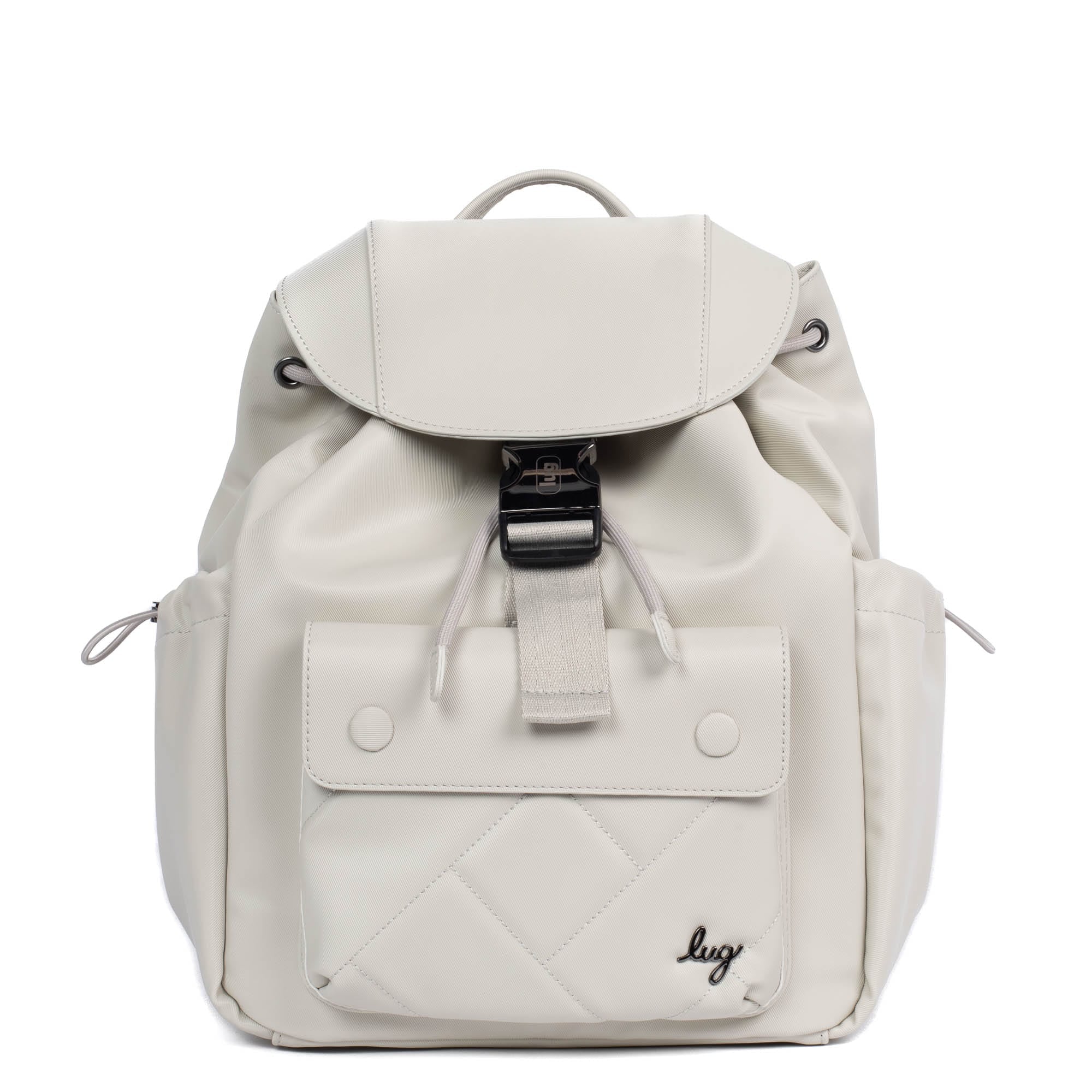 Wiffle Satin Luxe VL Backpack - - Wiffle_PebbleSatinVL_01
