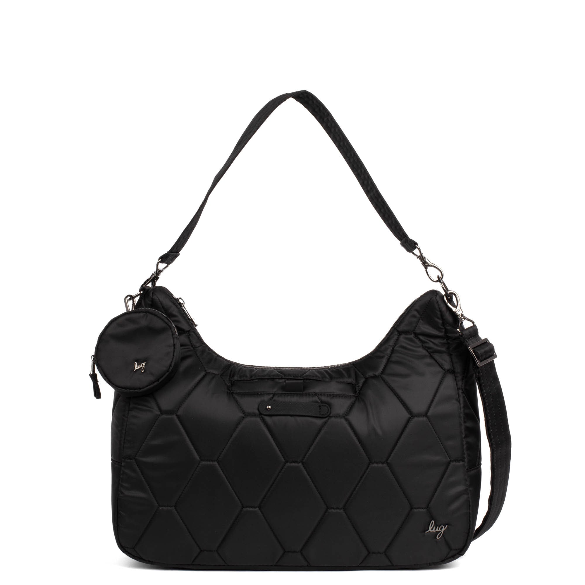 Winger 2pc Hobo Bag - BLACK - Winger_Black_01