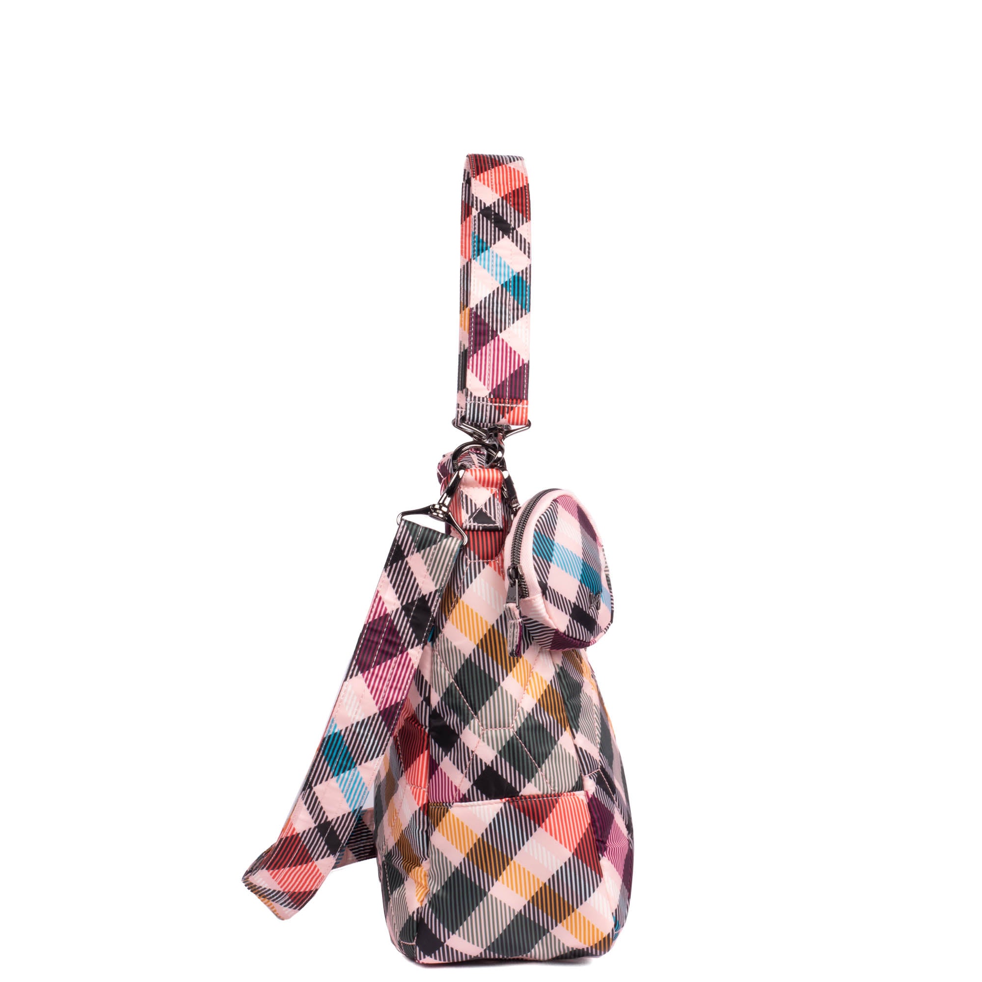 Winger 2pc Hobo Bag - PINK PLAID - Winger_PinkPlaid_03