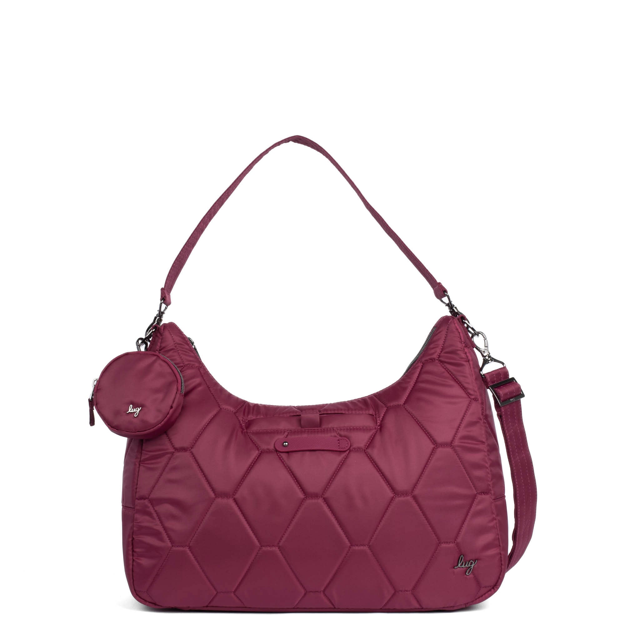 Winger 2pc Hobo Bag - RASPBERRY - Winger_Raspberry_01