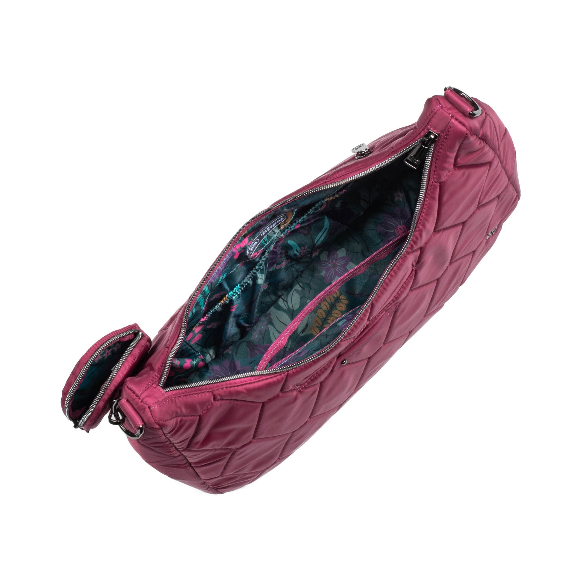 Winger 2pc Hobo Bag - RASPBERRY - Winger_Raspberry_05