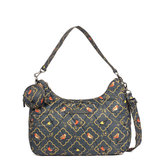 Winger 2pc Hobo Bag - SONGBIRDS GREY - Winger_SongbirdsGrey_01_bae7b193-5a46-4dff-b416-bd4d38858278
