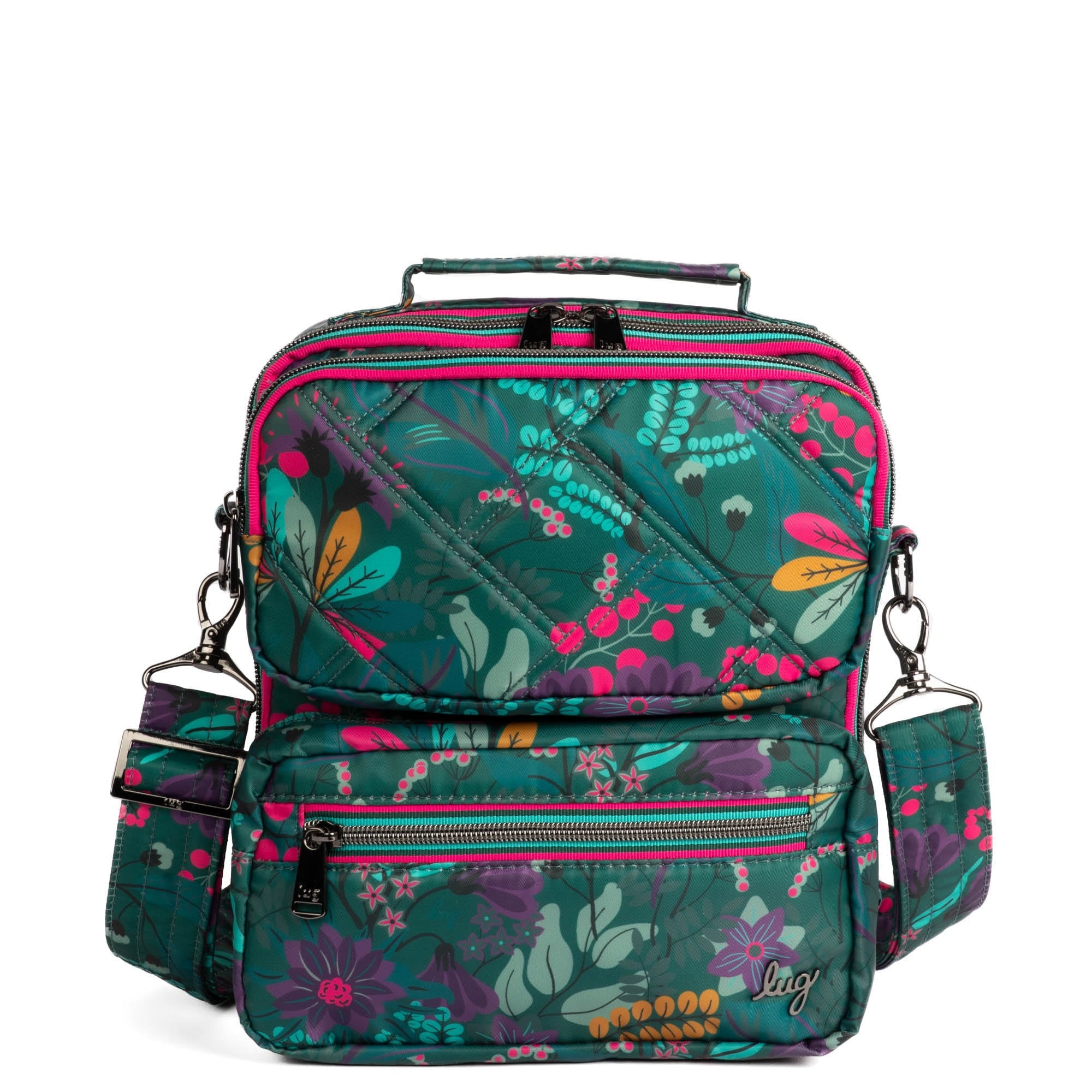 Wrangler Crossbody Bag - EVERMORE FLORA GREEN - Wrangler_EvermoreFloraGreen_01