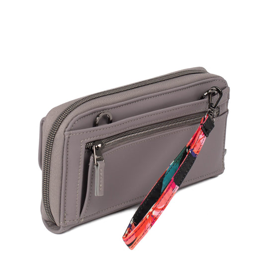 Loop Dee Loo Wristlet Strap - - WristStraps_PomPomFloralBlack_01