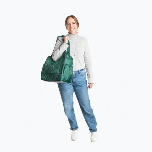 Yacht Carry-All Zip-Top Tote - - YachtZipTop_BagProportions_03