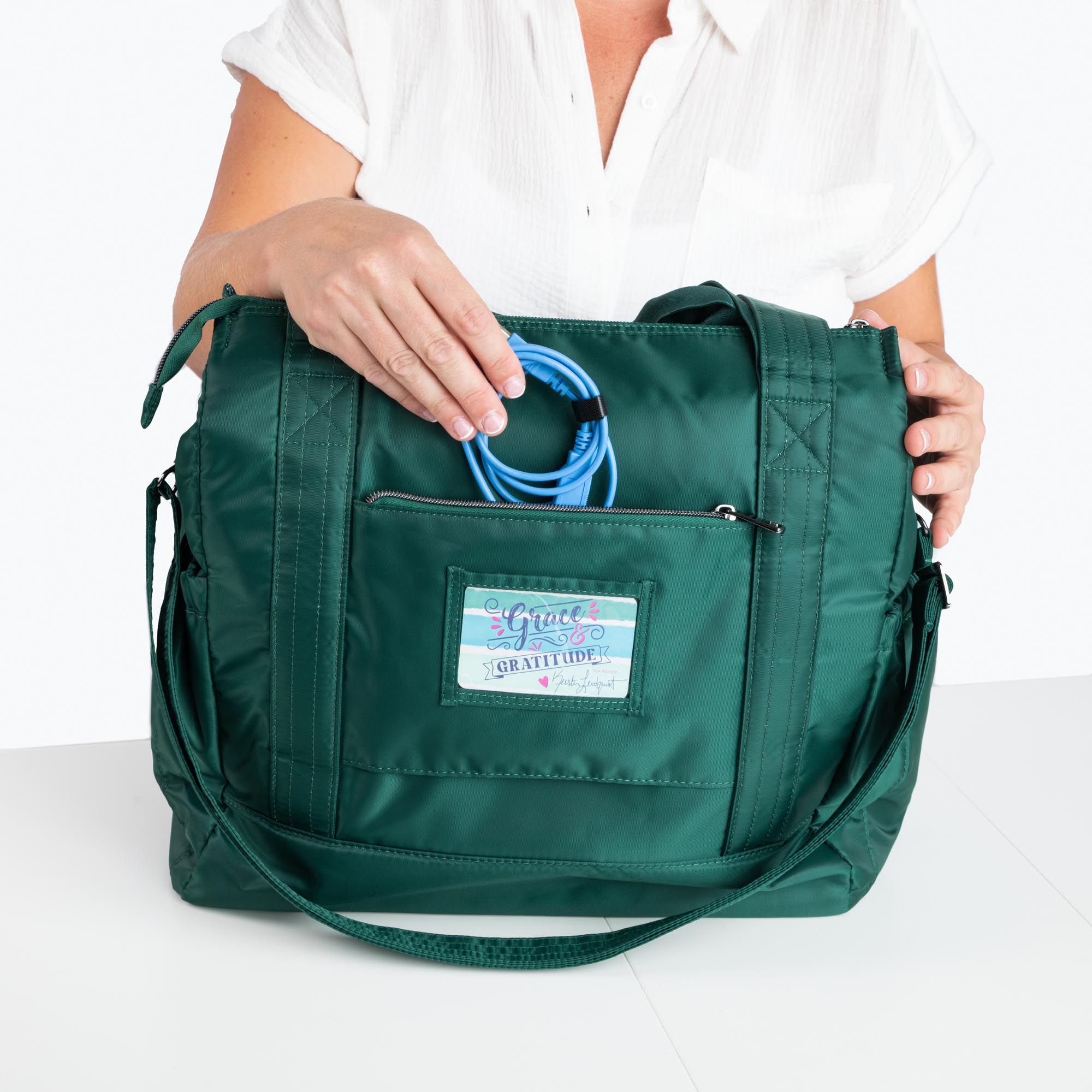 Yacht Carry-All Zip-Top Tote - - YachtZipTop_Lifestyle_04