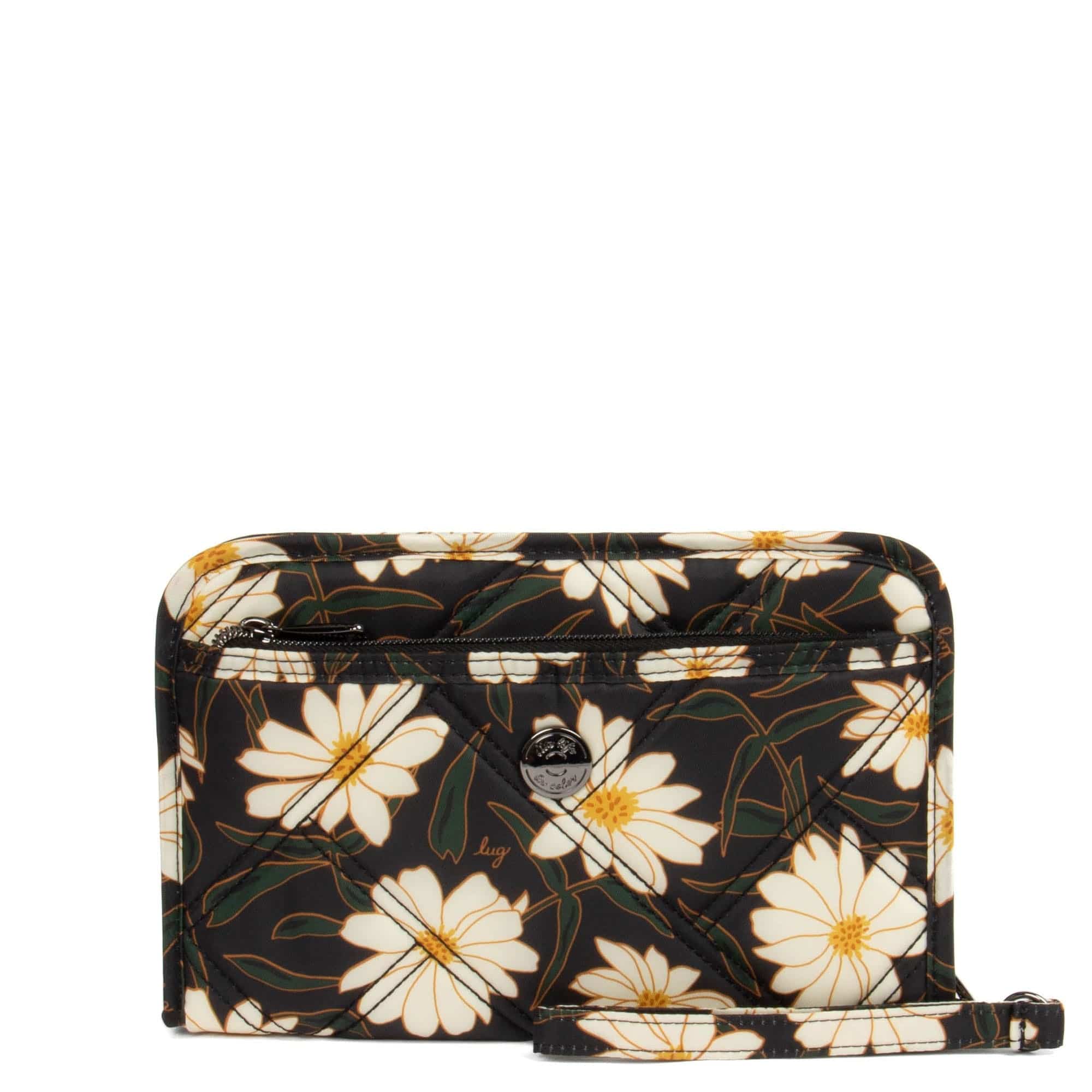 Zeppelin 2 RFID Wristlet Wallet - AUTUMN DAISIES - Zeppelin_AutumnDaisies_01